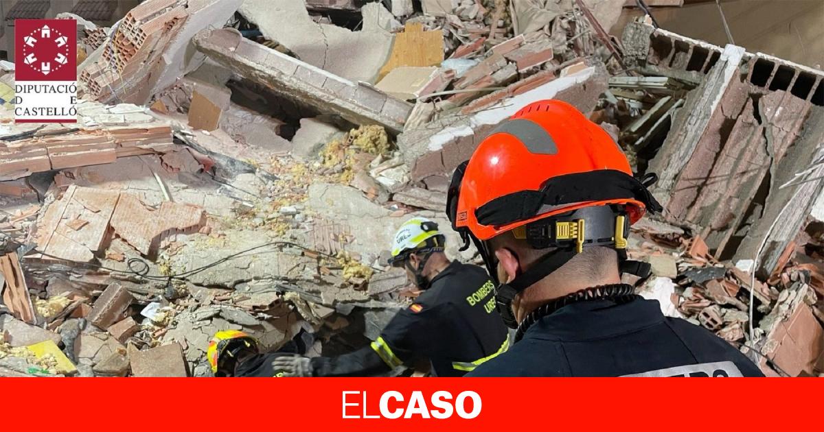 Aparece un menor muerto entre los escombros del edificio de Peníscola