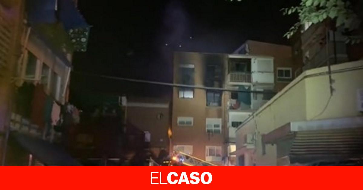 Un Incendio En Un Bloque De Pisos De La Latina En Madrid Deja Dos