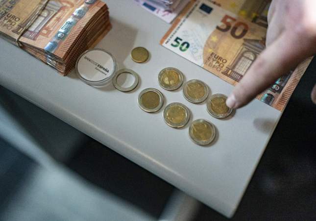 monedes 2 euros falsificades
