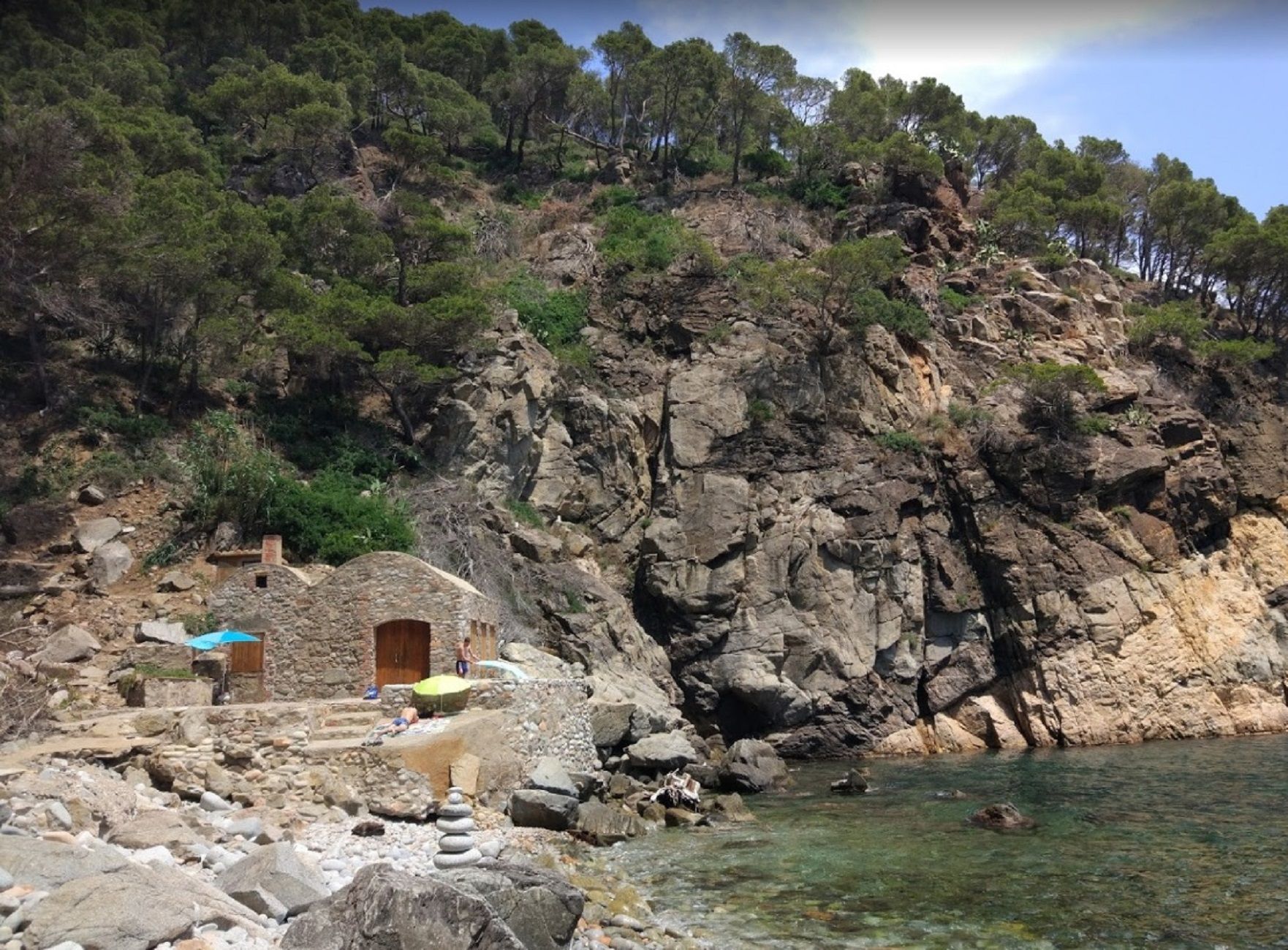 Platja El Cau Palafrugell / Foto: Google Maps Platja El Cau Palafrugell / Foto: Google Maps