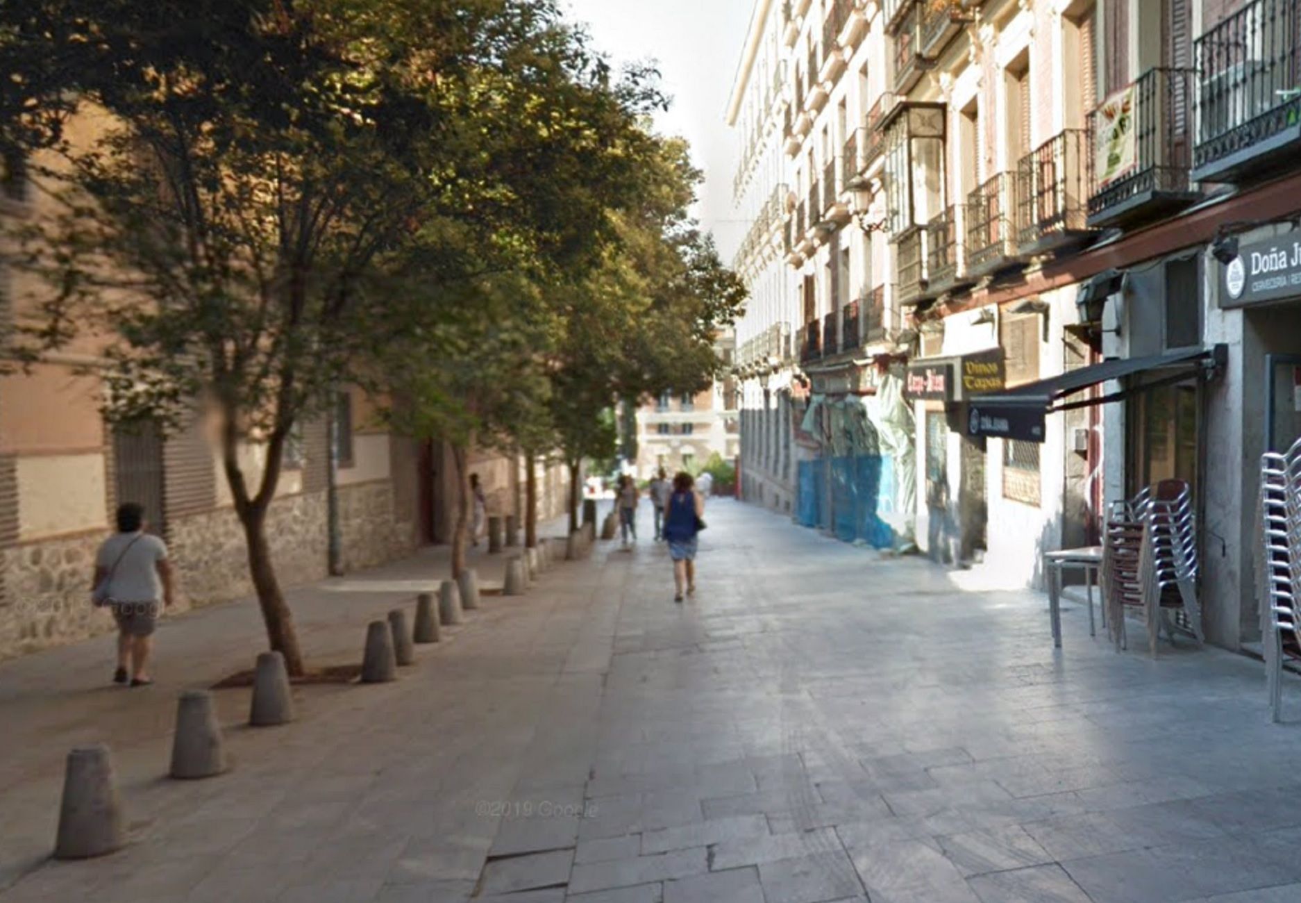Calle del Postigo de San Martín, Madrid / Google Maps Calle del Postigo de San Martín, Madrid / Google Maps
