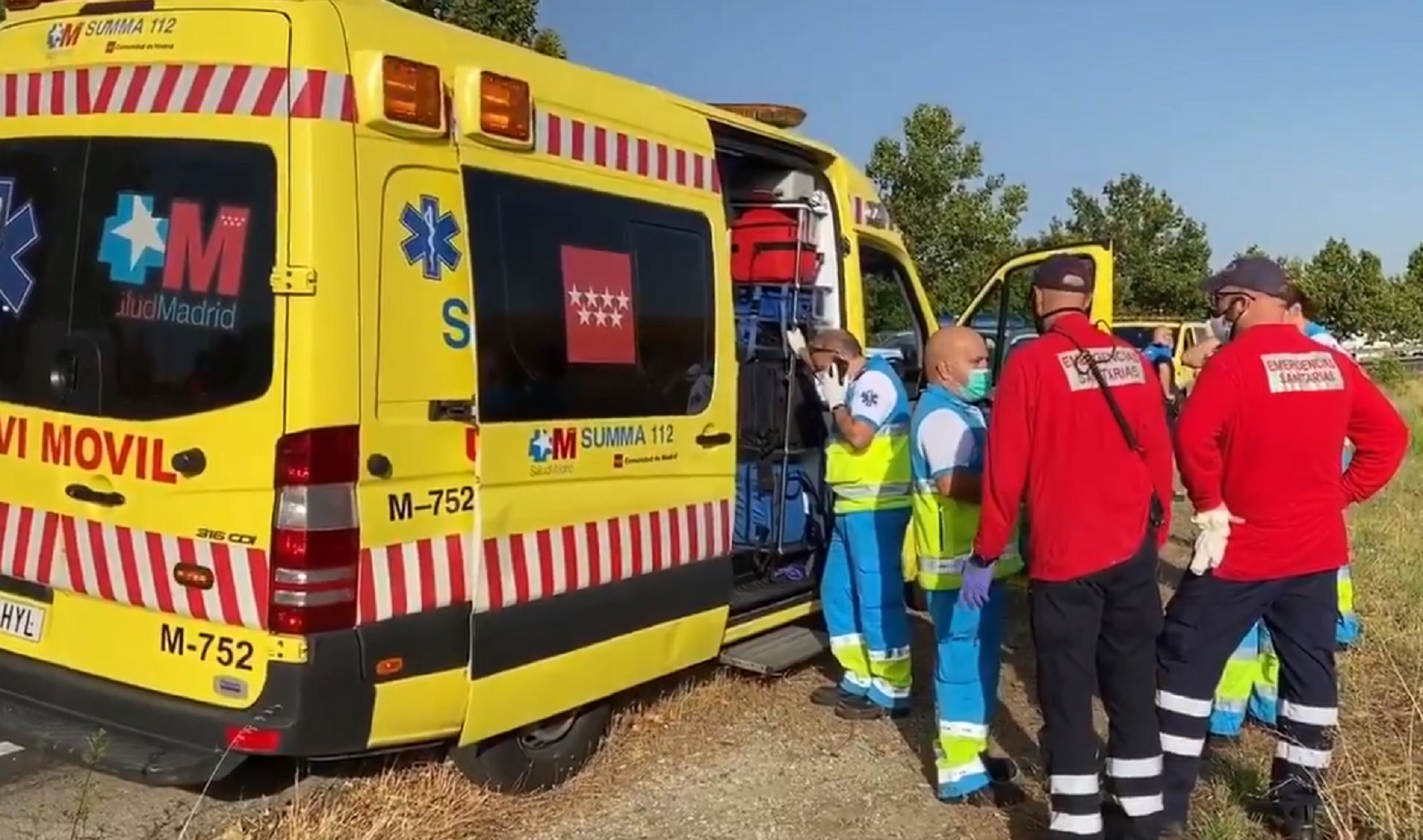 Atropellen dues dones El Álamo / Emergències 112 Comunitat Madrid Atropellen dues dones El Álamo / Emergències 112 Comunitat Madrid