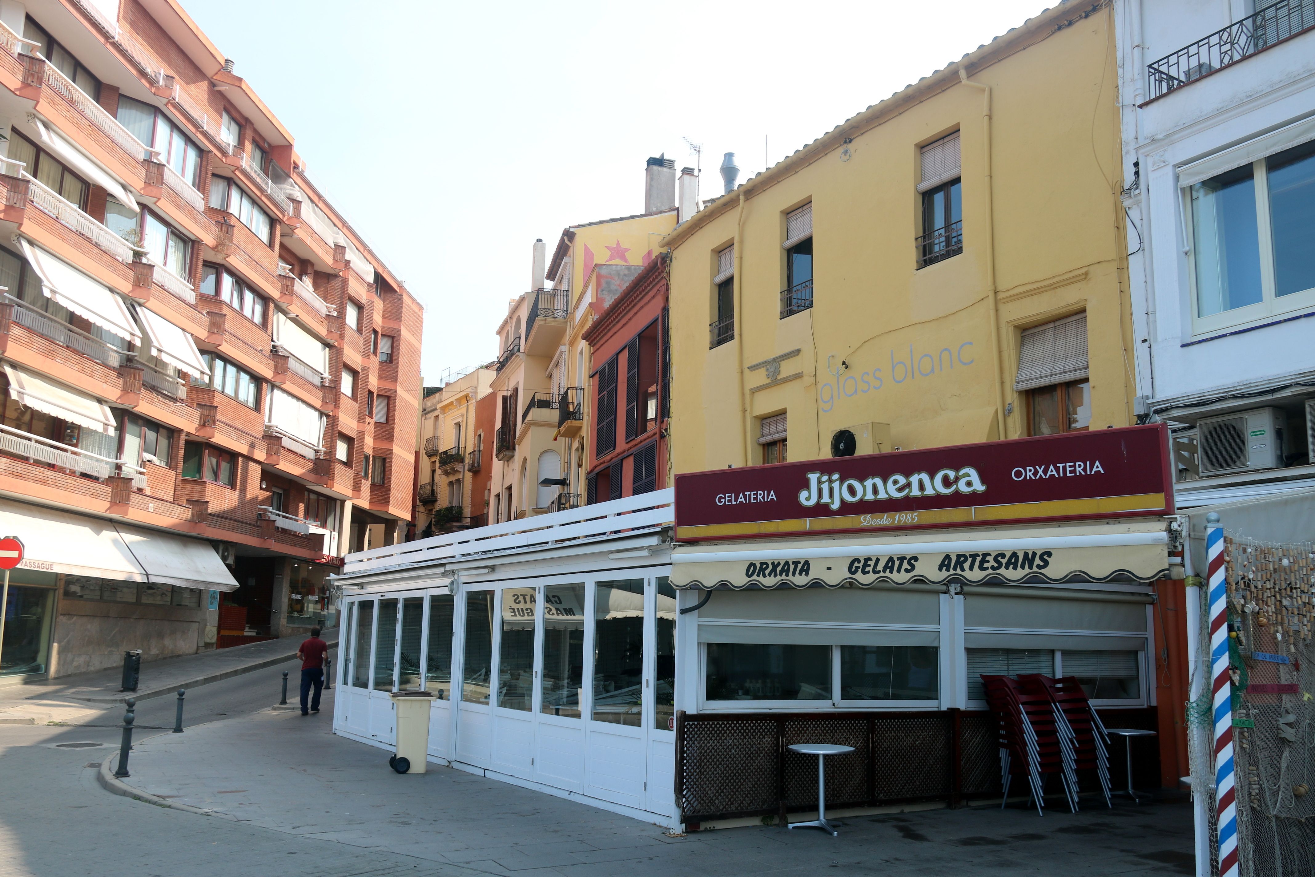 Imatge de l'exterior del bar que investiga la policia de Palamós Imatge de l'exterior del bar que investiga la policia de Palamós
