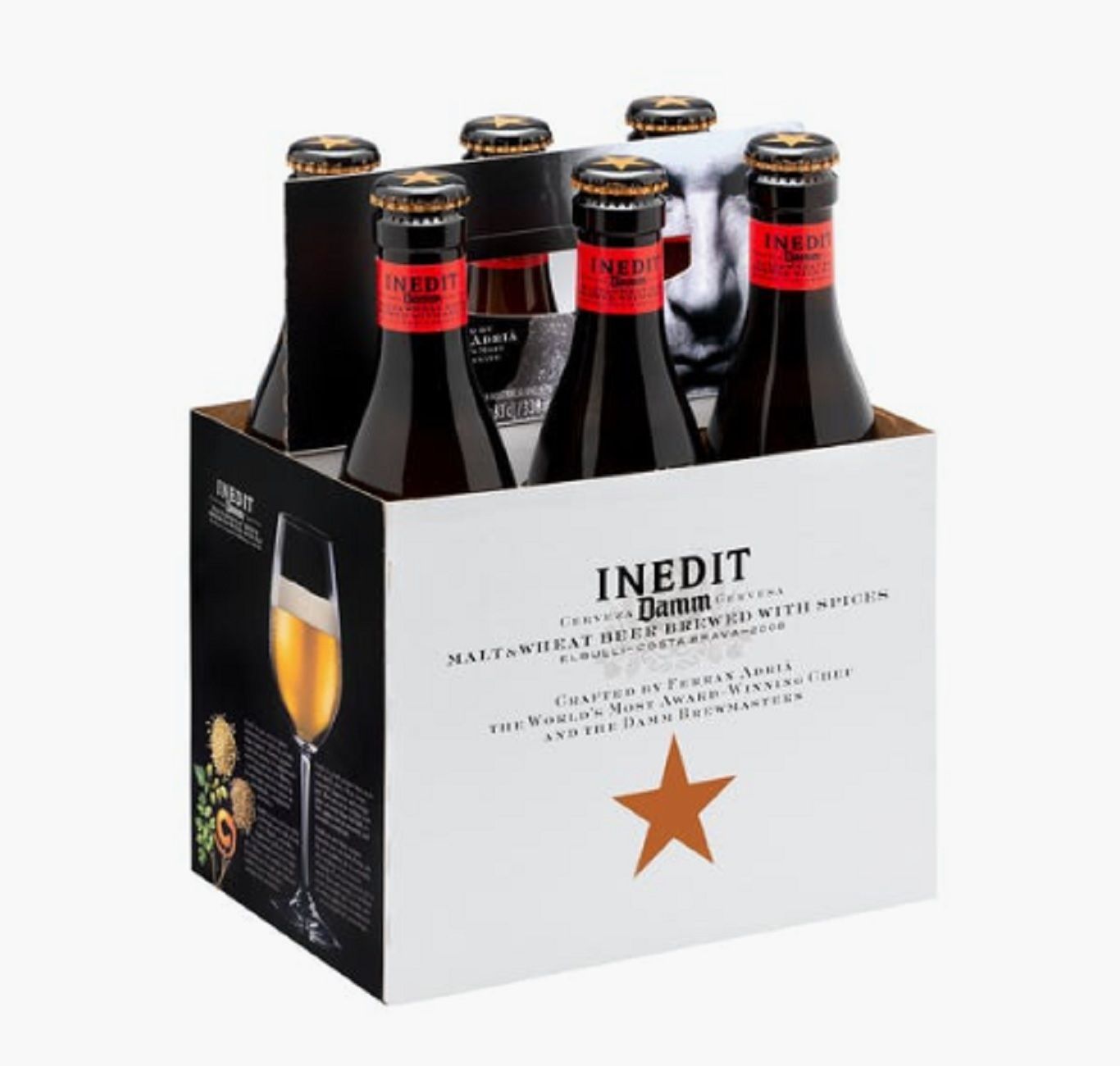 Cerveza Inedit Estrella Damm / Mercadona Cerveza Inedit Estrella Damm / Mercadona