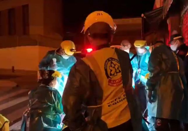 Apuñalan joven 26 años barrio Usera / Emergencias Madrid