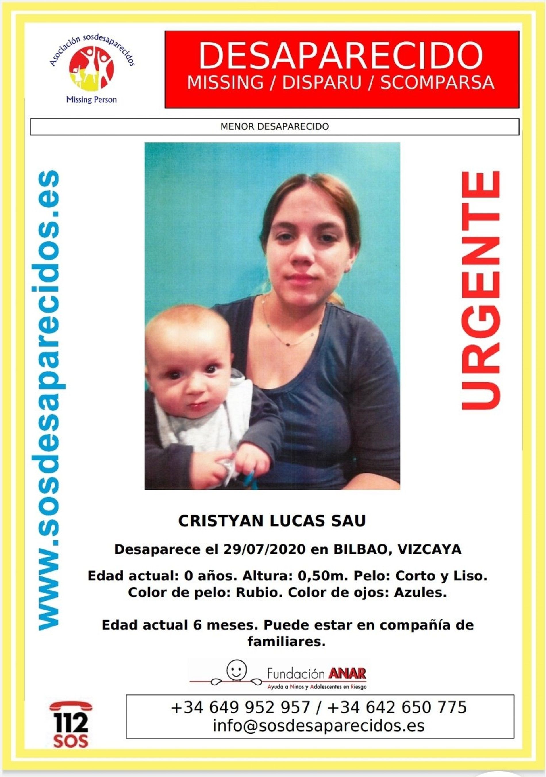 Cristyan Lucas / SUS Desaparecidos Cristyan Lucas / SUS Desaparecidos