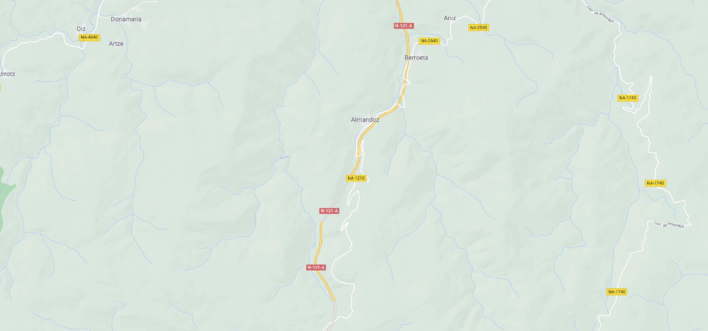 Mapa Accidente Navarra Mapa Accidente Navarra