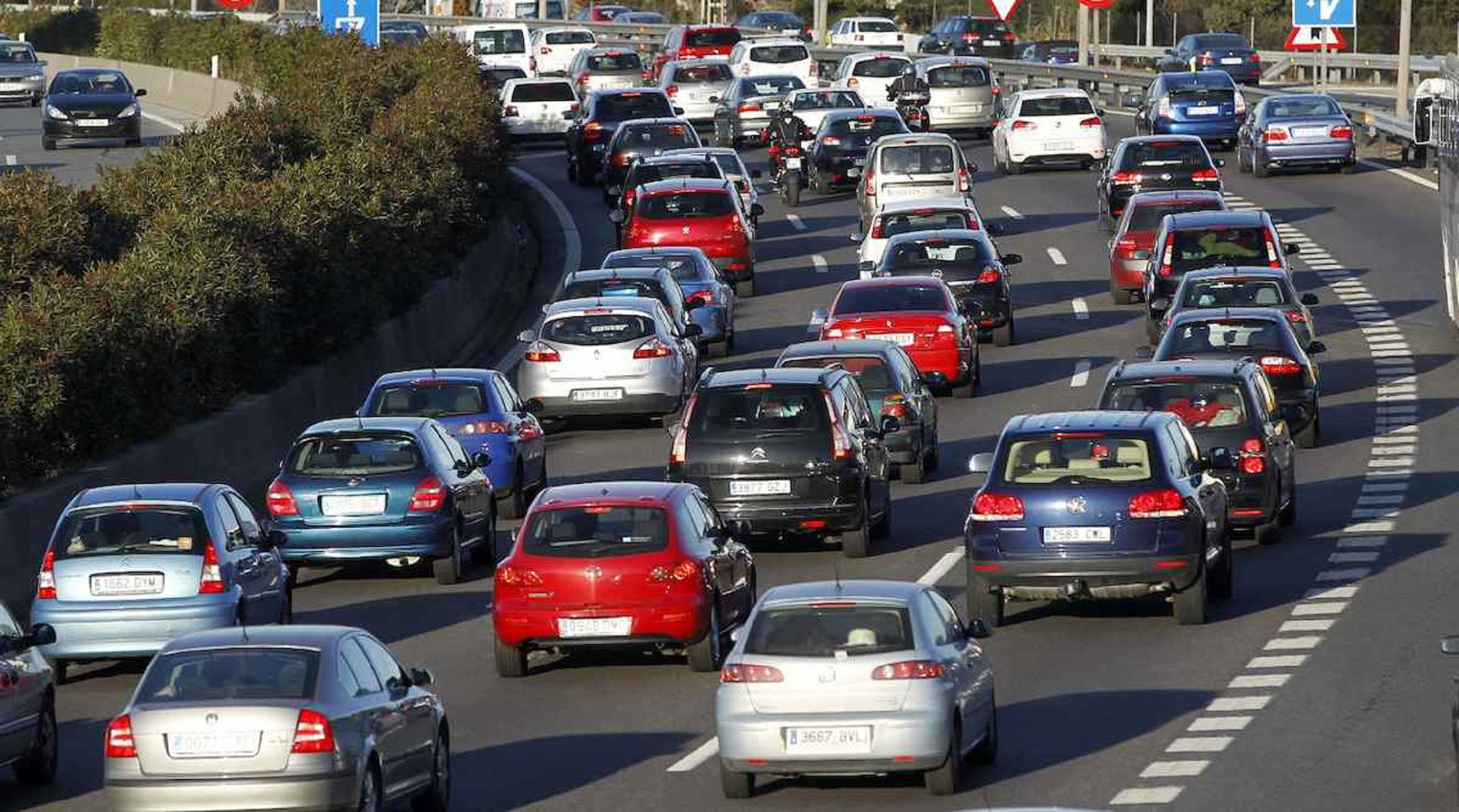 Tráfico autopista EFE Tráfico autopista EFE