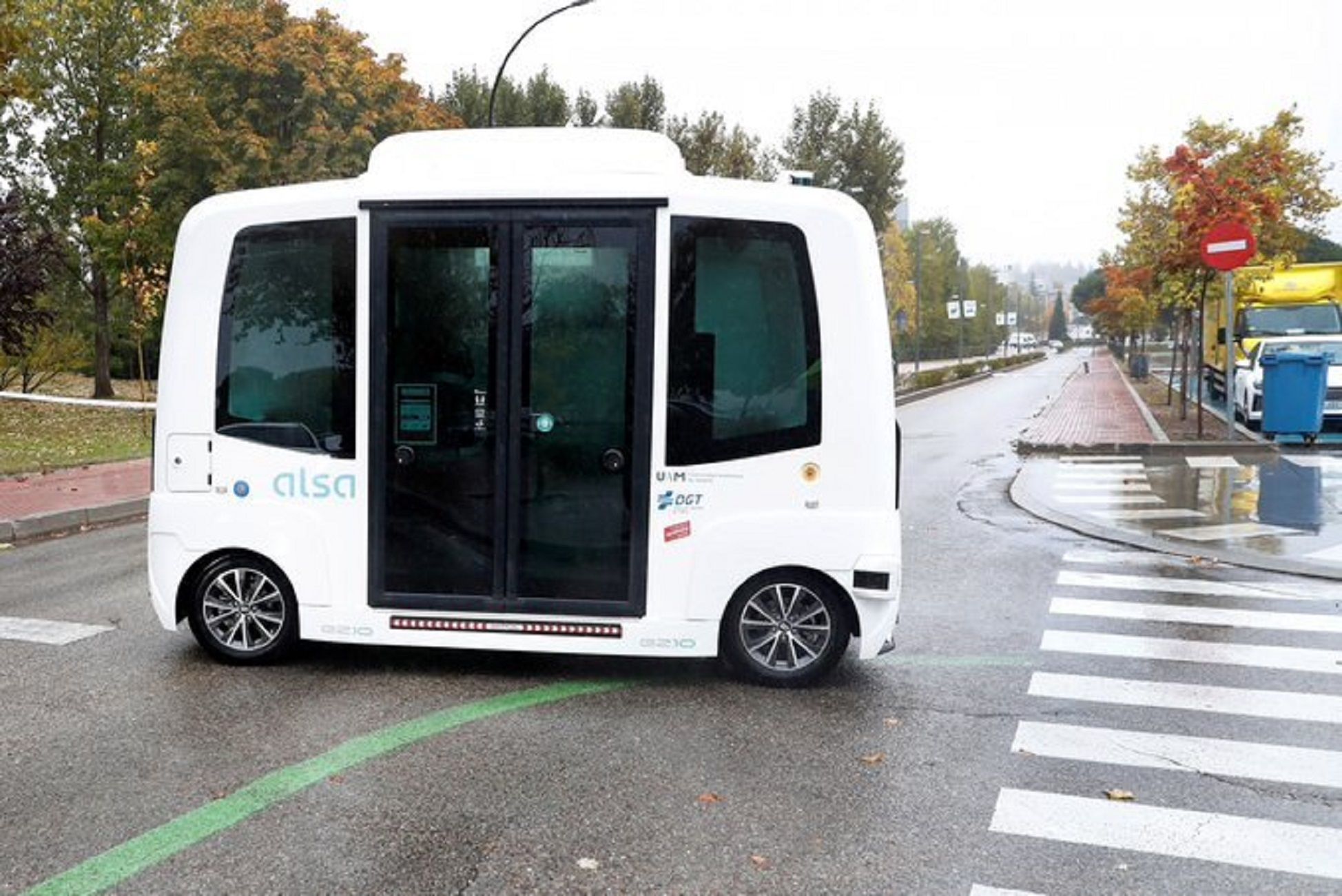 Autobús sense conductor Madrid / EFE Autobús sense conductor Madrid / EFE