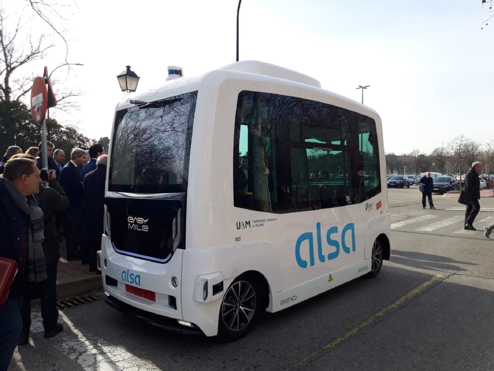 Autobús sense conductor Madrid / Direcció General de Trànsit|Tràfic Autobús sense conductor Madrid / Direcció General de Trànsit|Tràfic