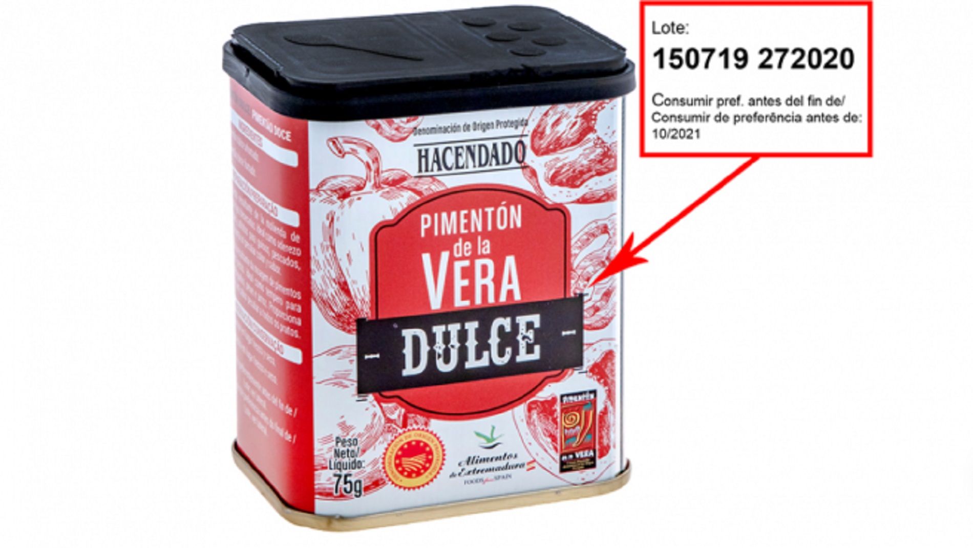 Pimentón de la vera dulce / Mercadona Pimentón de la vera dulce / Mercadona
