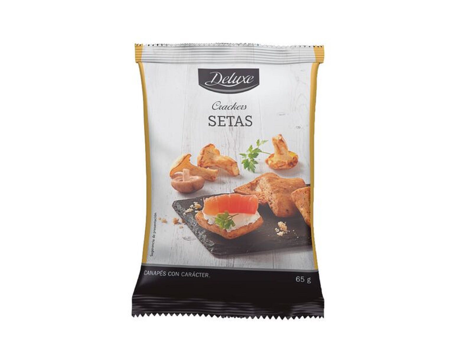 Crackers de setas / Lidl Crackers de setas / Lidl