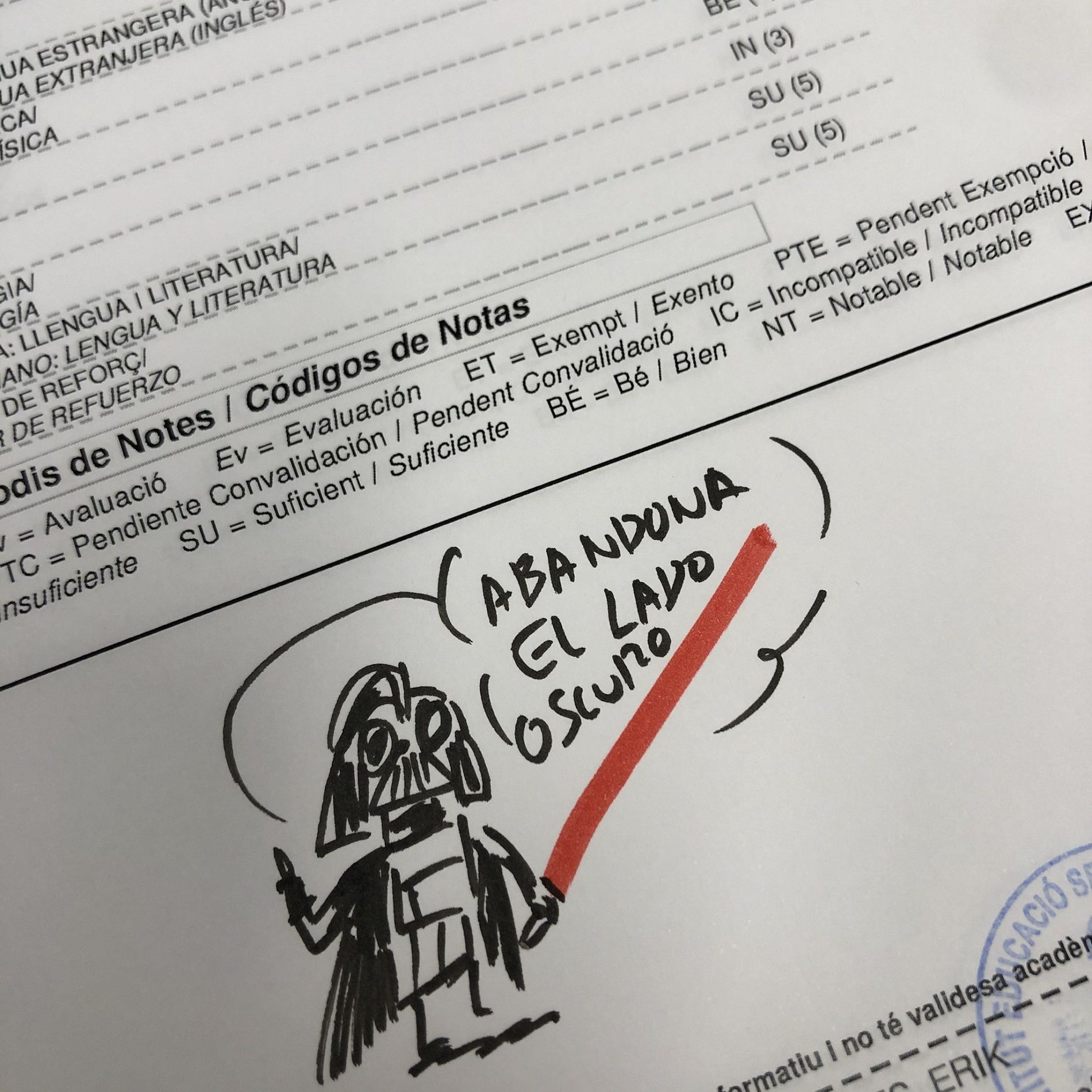 Dibujos StarWras / Twitter krispamparo Dibujos StarWras / Twitter krispamparo