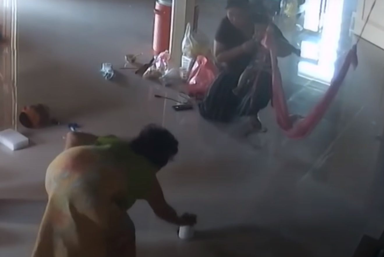 Una madre salva en su hijo de la mordida de un cienpiés venenoso / Viral Press Una madre salva en su hijo de la mordida de un cienpiés venenoso / Viral Press