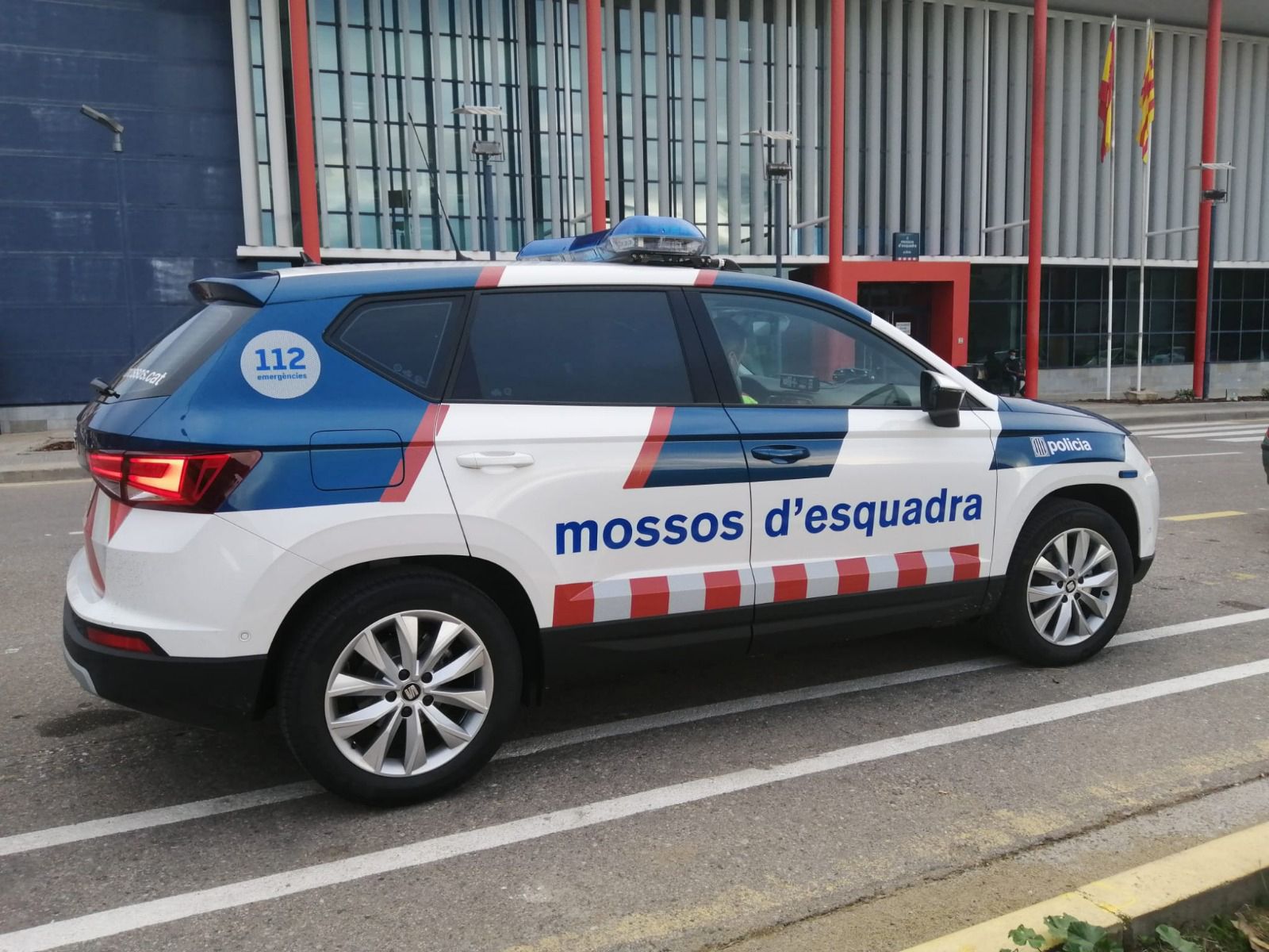 Coche Mossos / Cedida Coche Mossos / Cedida