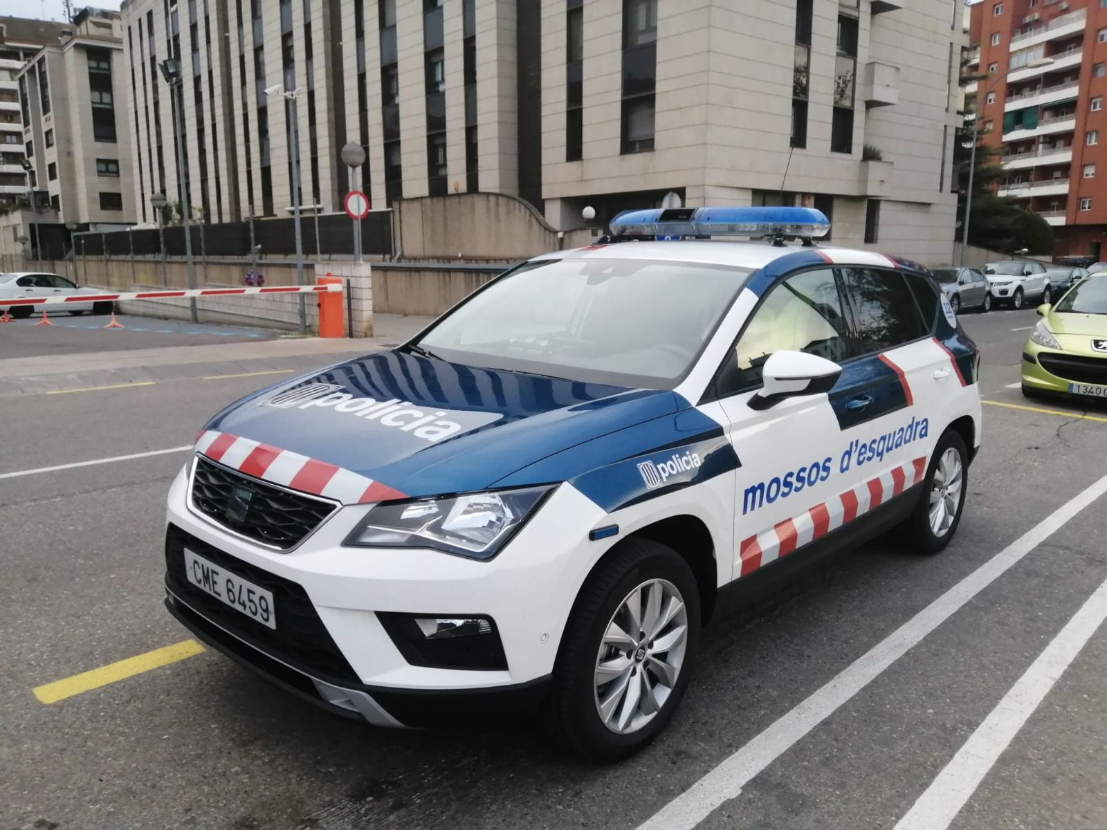 Coche Mossos / Cedida Coche Mossos / Cedida
