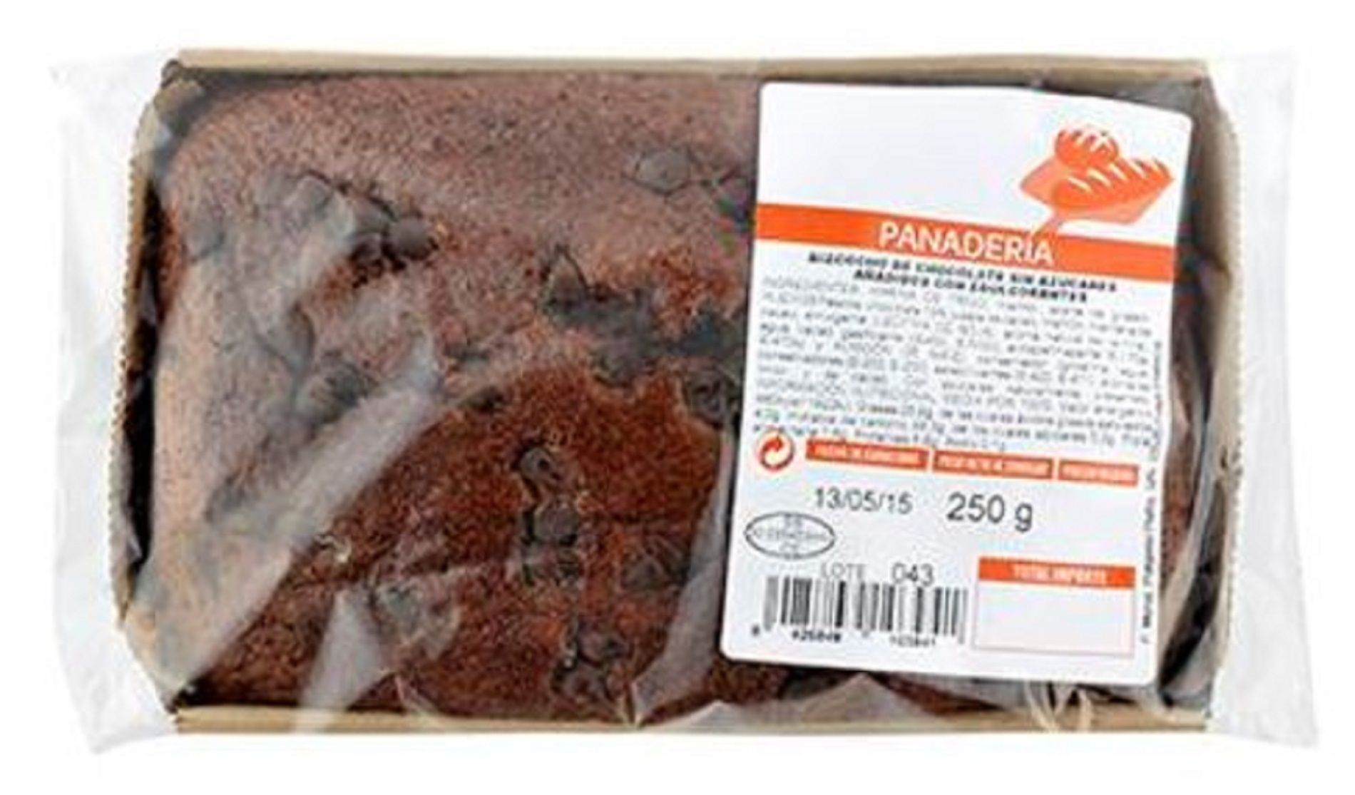 Bizcocho de chocolate / AESAN Bizcocho de chocolate / AESAN