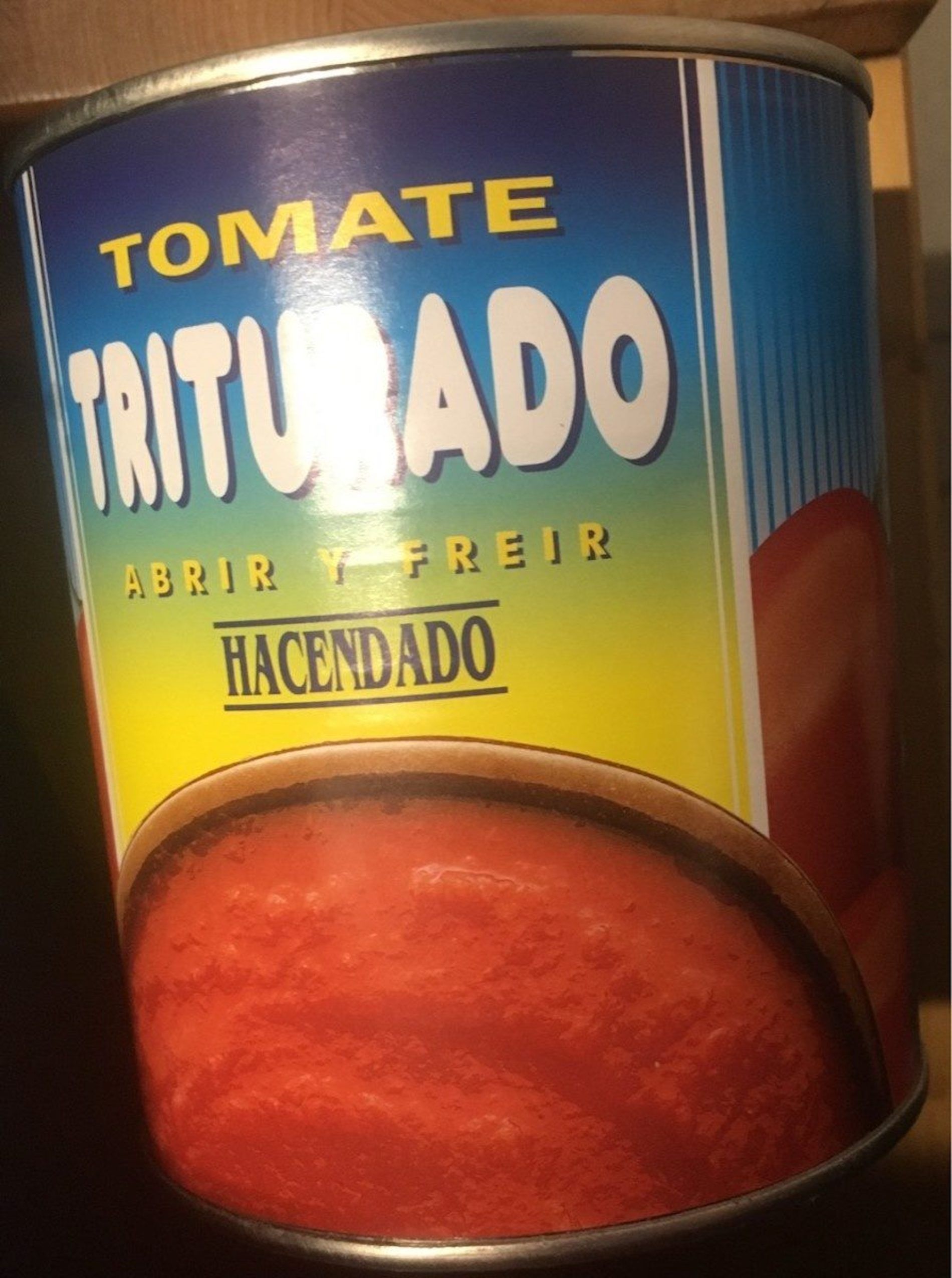 Tomate triturado / Open Food Facts Tomate triturado / Open Food Facts