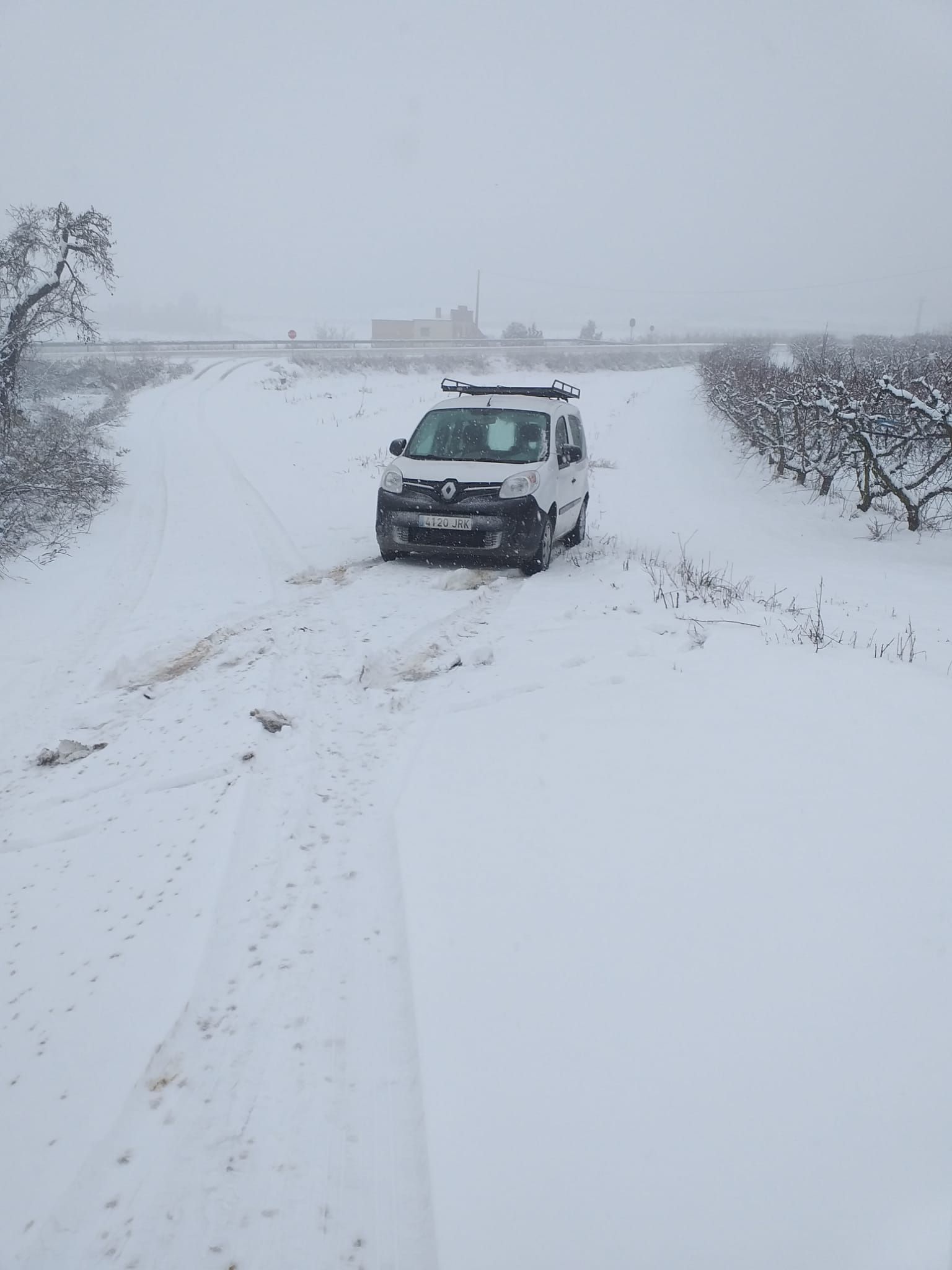 Nieve frontera Cataluña Aragón / Gemma Magrí Nieve frontera Cataluña Aragón / Gemma Magrí