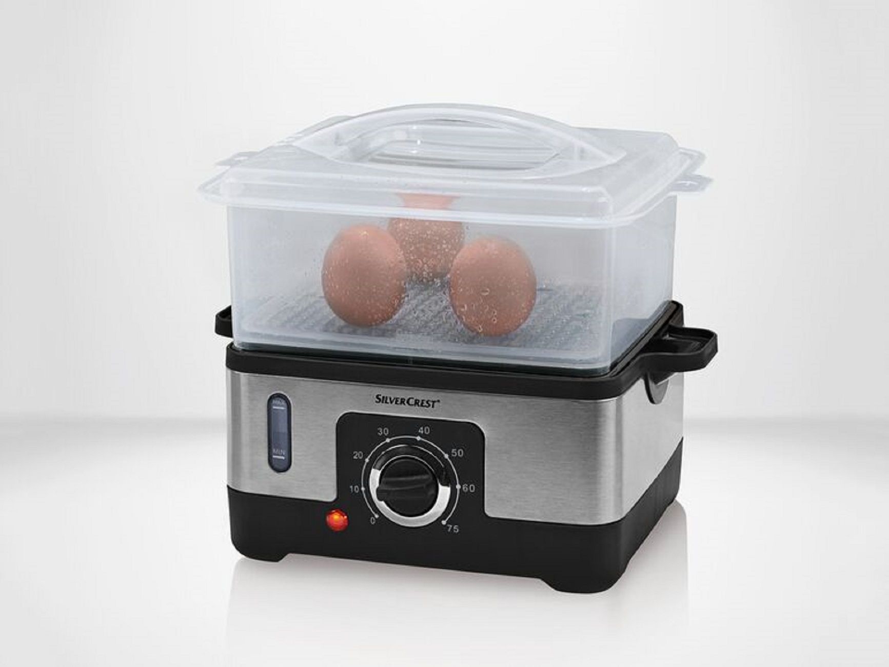 Cocedor eléctrico al vapor 950 W / Lidl Cocedor eléctrico al vapor 950 W / Lidl