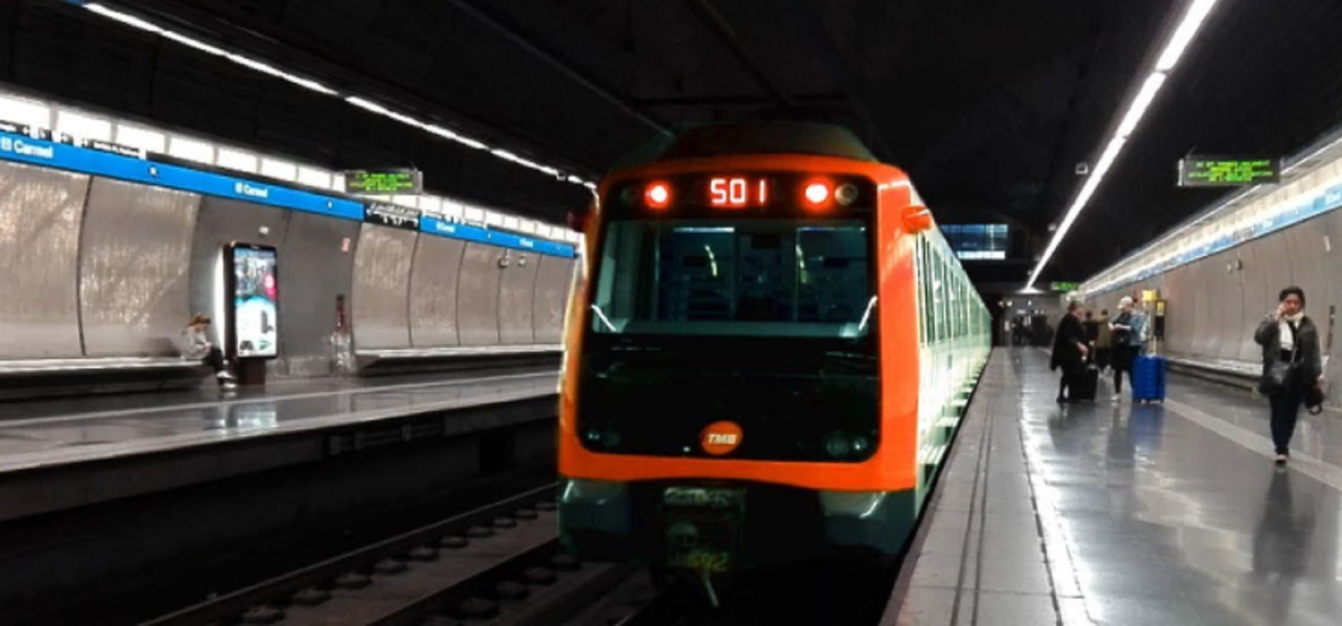 Metro El Carmel Barcelona / ACC84 Metro y Trenzas