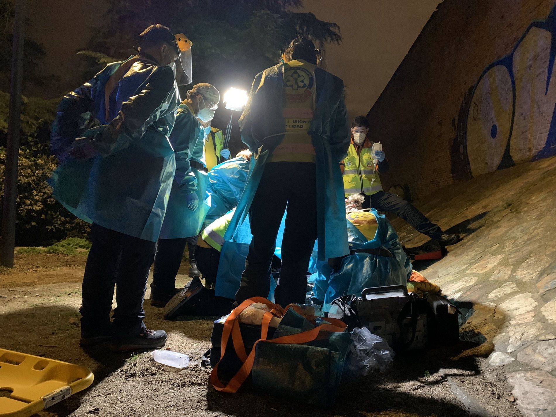 Menor apuñalado Madrid / Emergencias Madrid