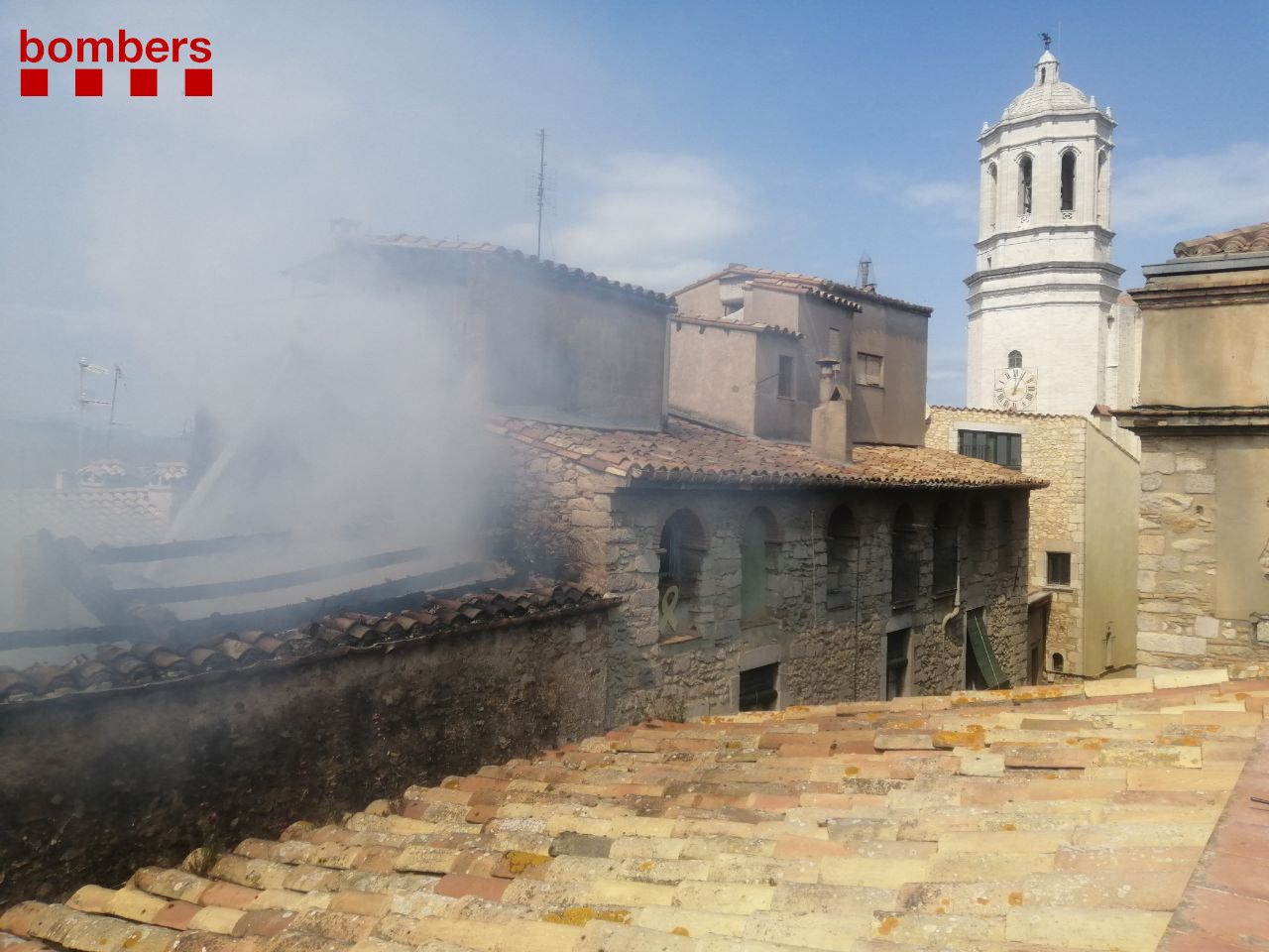 Incendio Girona / Bombers Incendio Girona / Bombers