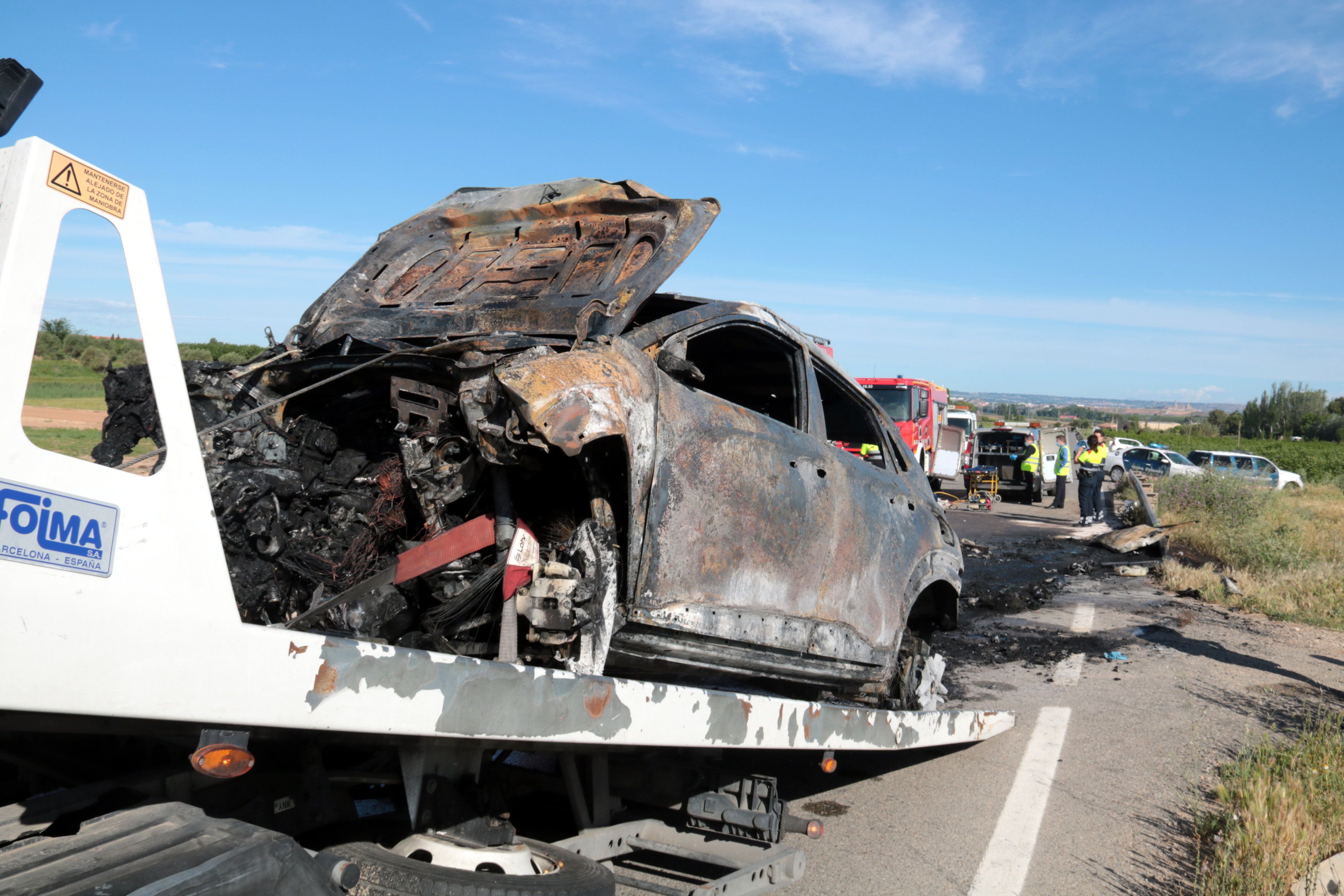 Accidente de tráfico mortal en Artesa de Lleida Accidente de tráfico mortal en Artesa de Lleida