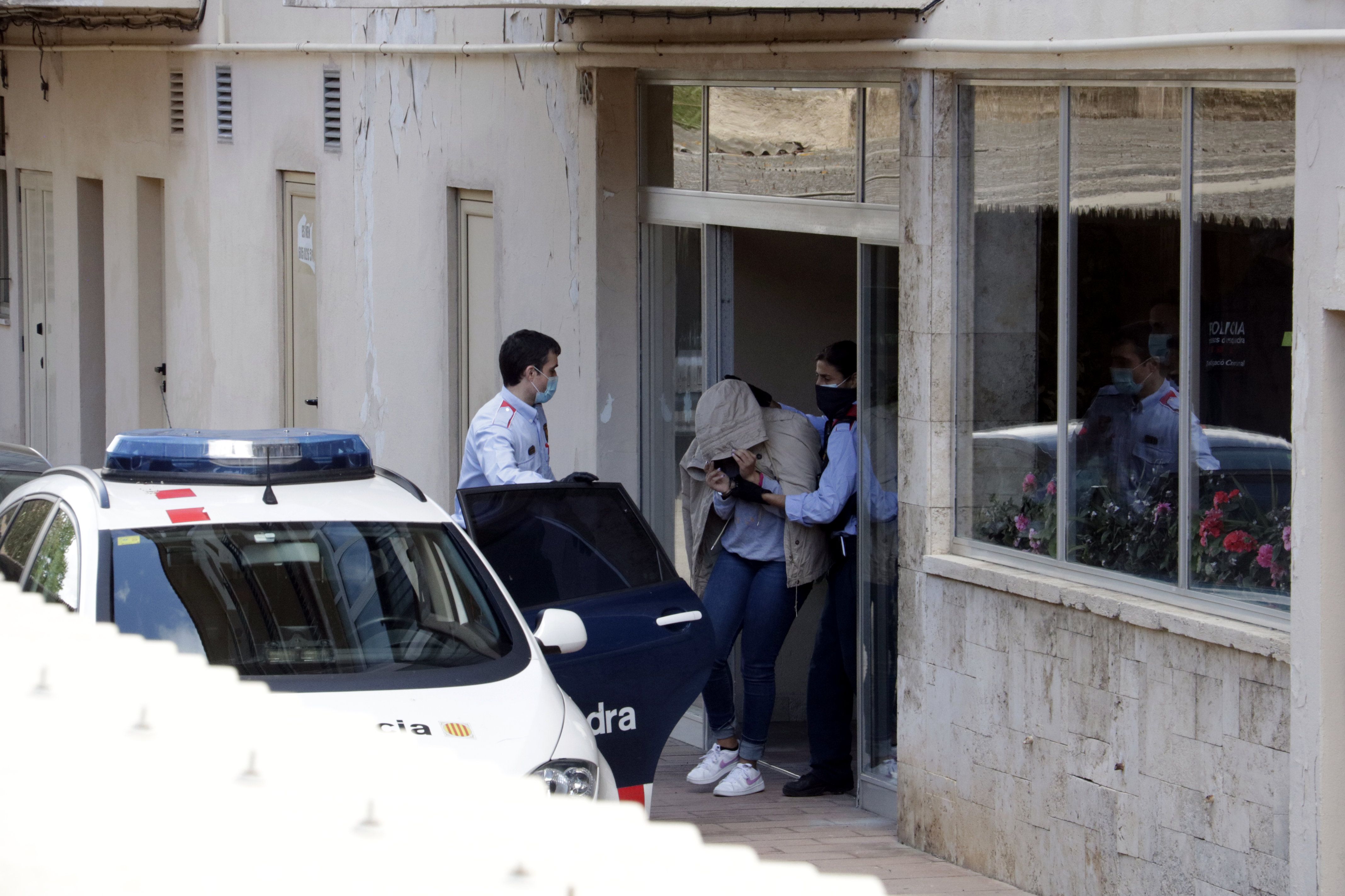 Nicole Alejo, la parella de l'informàtic, detinguda pels Mossos / ACN Nicole Alejo, la parella de l'informàtic, detinguda pels Mossos / ACN
