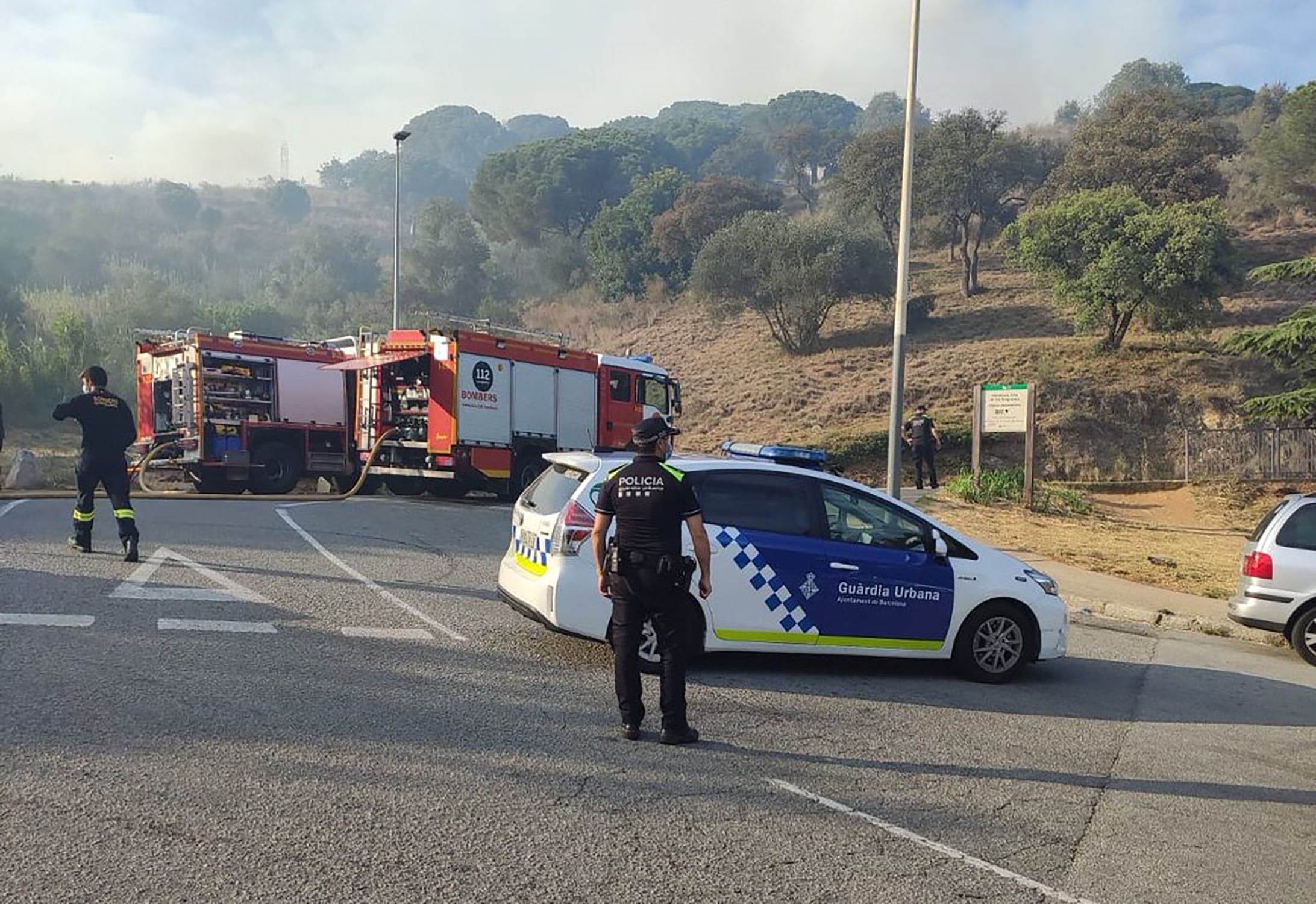 Incendio GuardiaUrbana