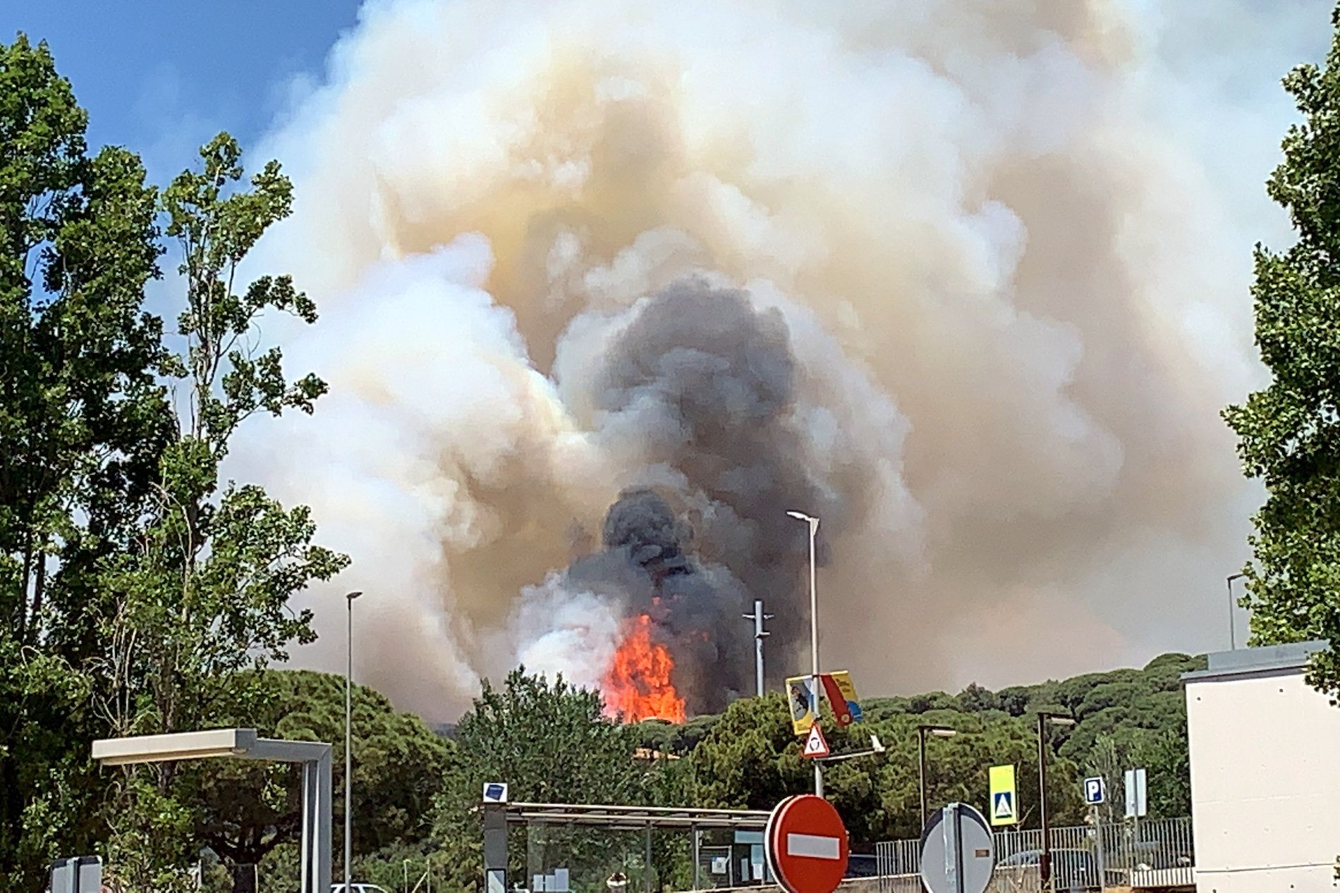 Incendio Argentona / ACN Incendio Argentona / ACN