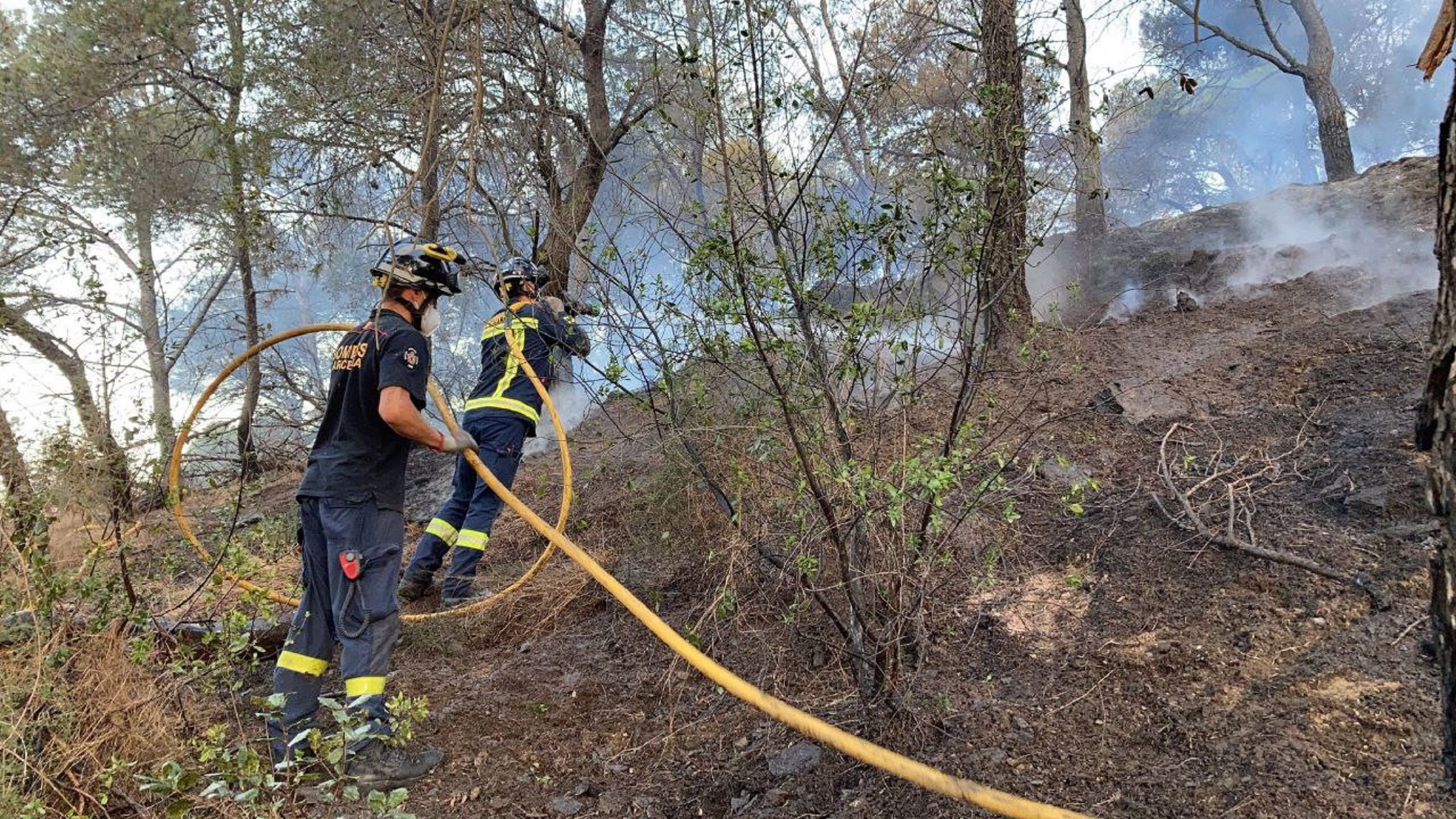 Incendi Collserola / Bombers Barcelona Incendi Collserola / Bombers Barcelona