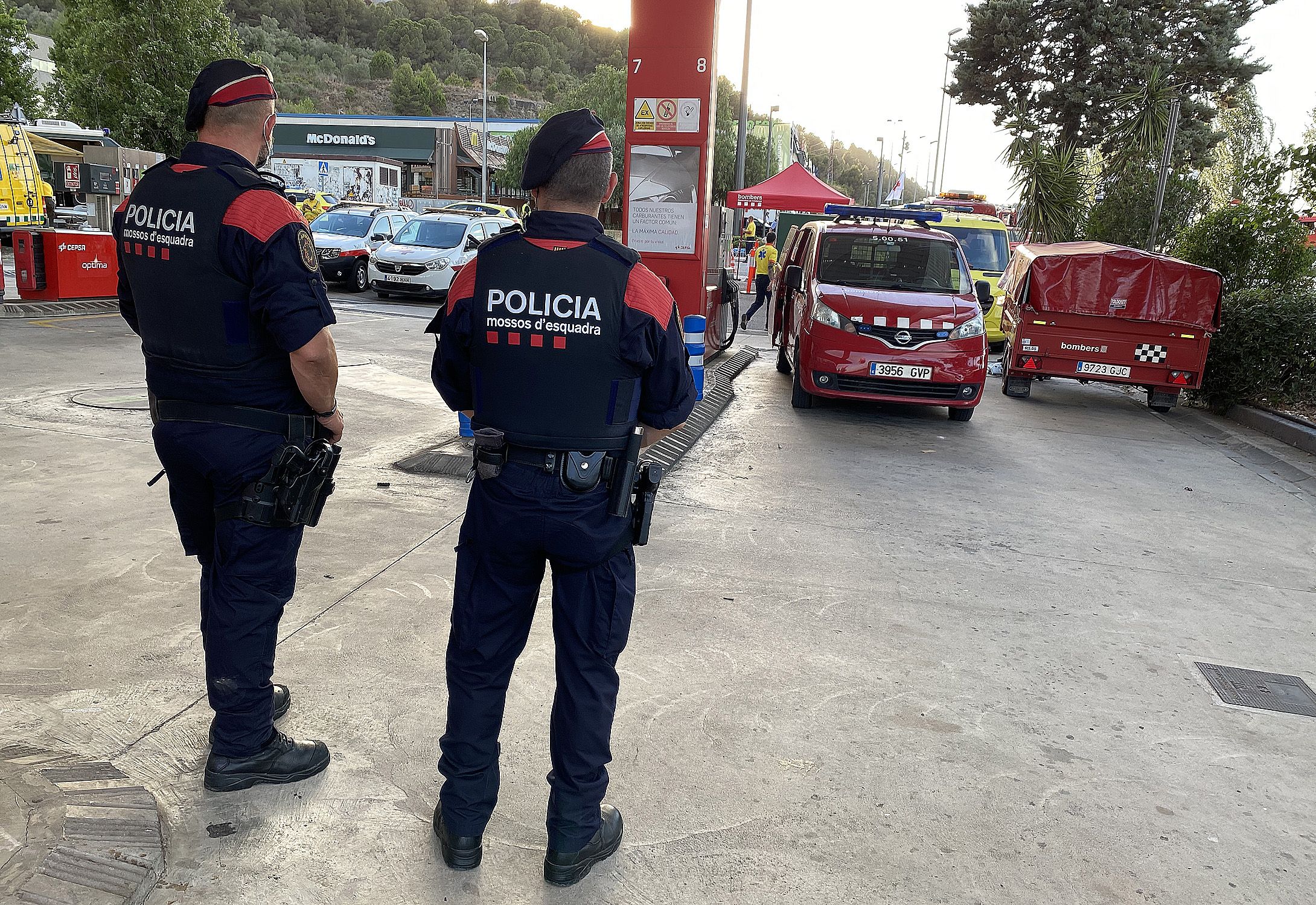 ARRO Mossos d'Esquadra Incendio ARRO Mossos d'Esquadra Incendio