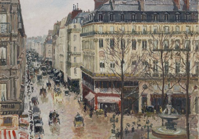 PISSARRO Rue Saint Honoré a la tarda 712 (1976.74) 3000pix PISSARRO Rue Saint Honoré a la tarda 712 (1976.74) 3000pix