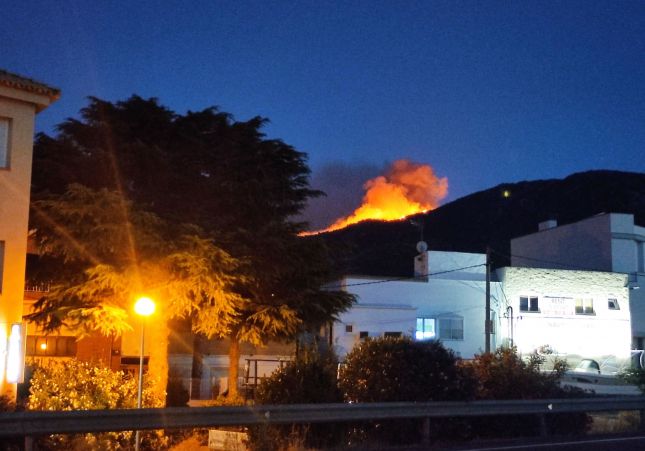 incendio llança port de la selva acn incendio llança port de la selva acn