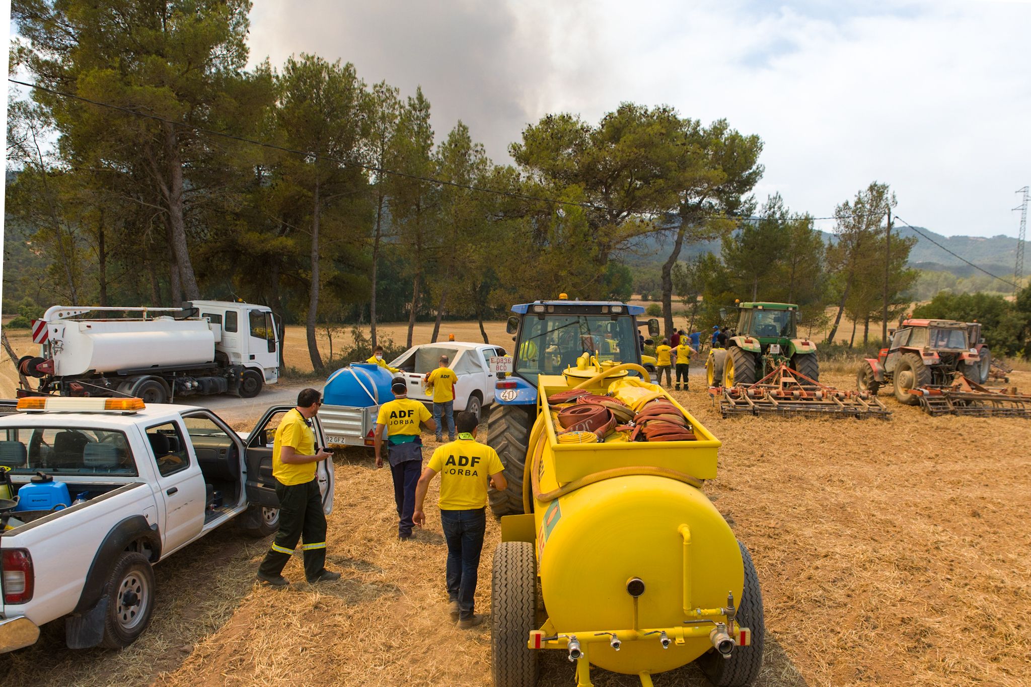Incendio Santa Coloma de Queralt / Lorena Sopêna Incendio Santa Coloma de Queralt / Lorena Sopêna