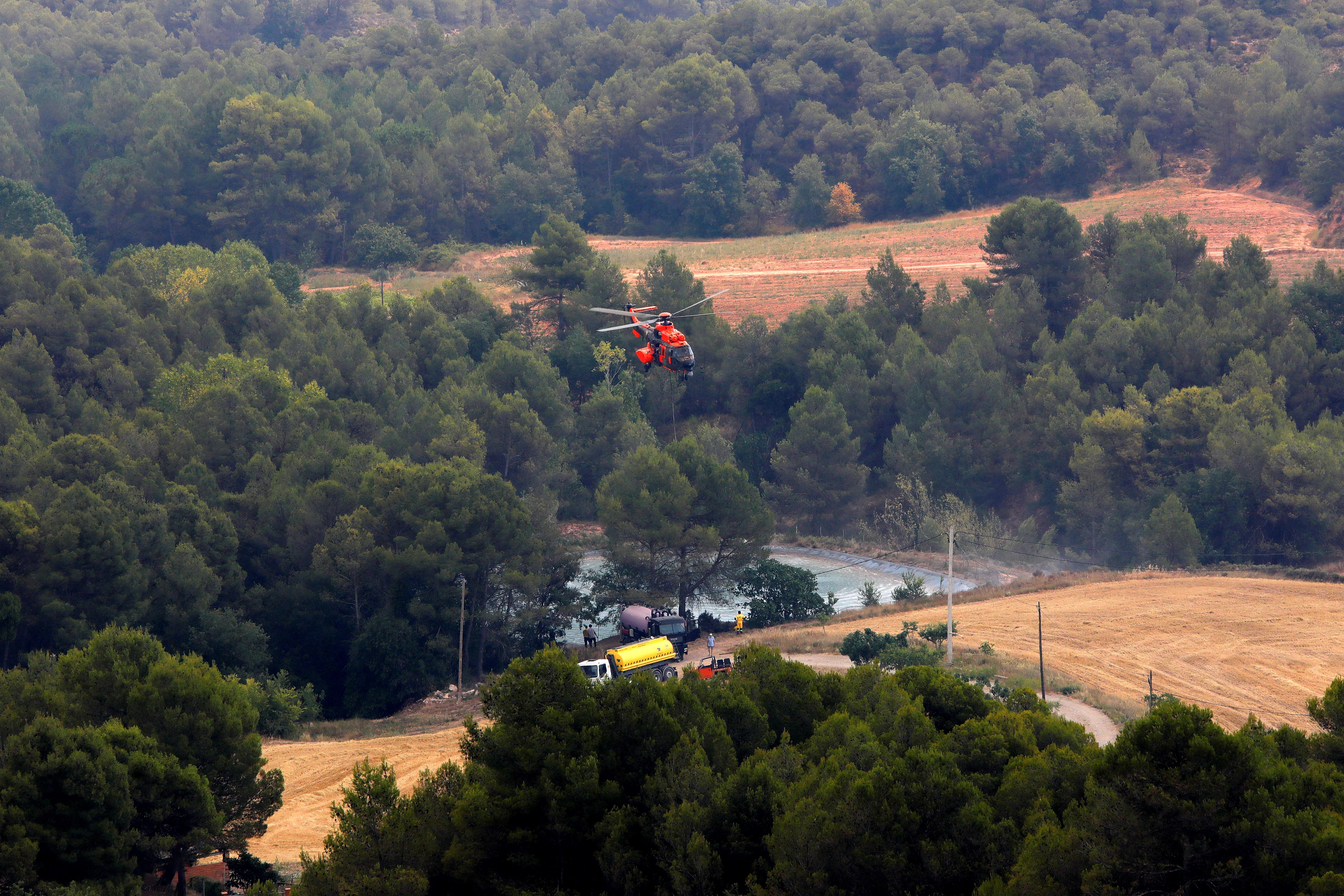 Incendio Santa Coloma de Queralt / EFE Incendio Santa Coloma de Queralt / EFE