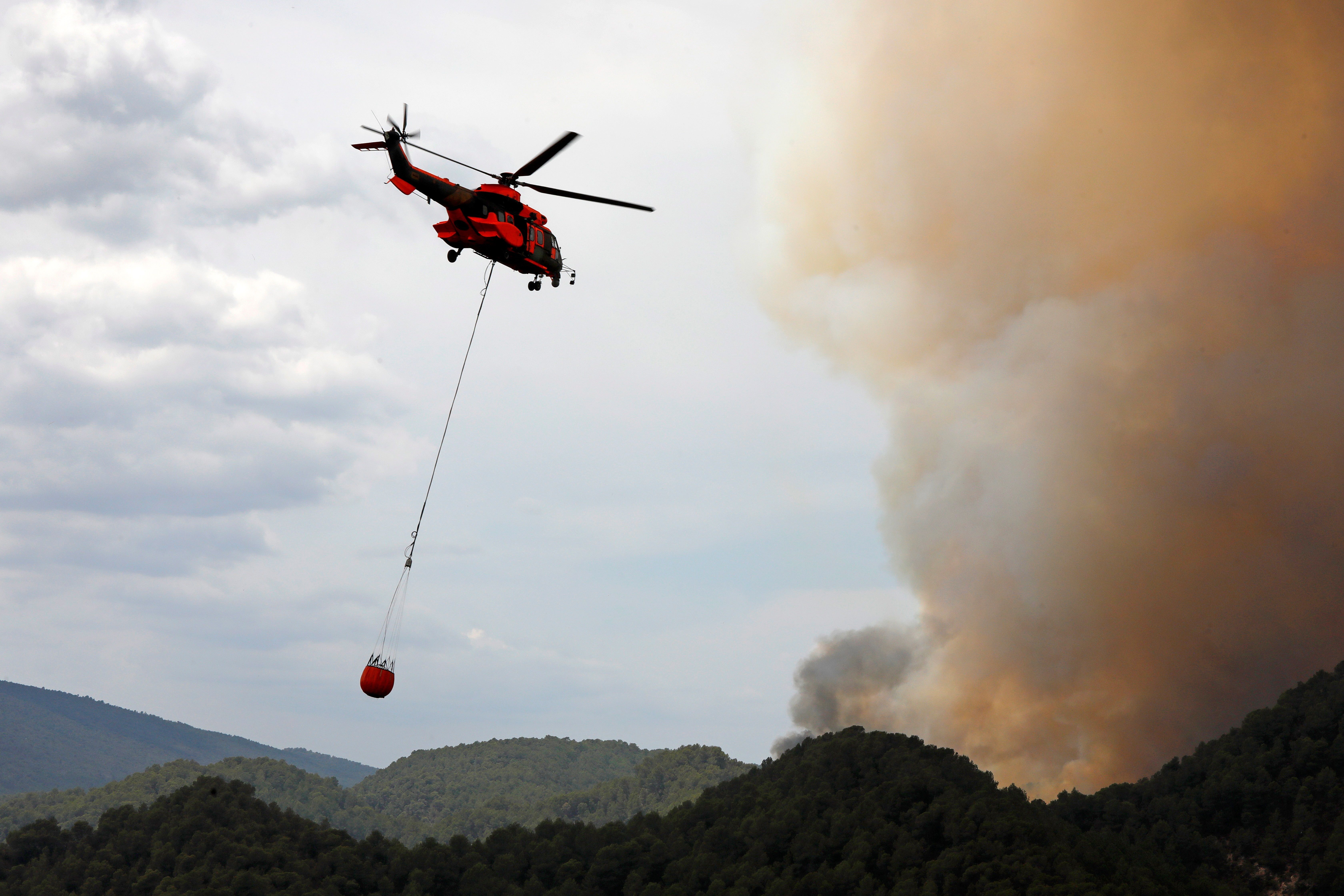 Incendio Santa Coloma de Queralt / EFE Incendio Santa Coloma de Queralt / EFE