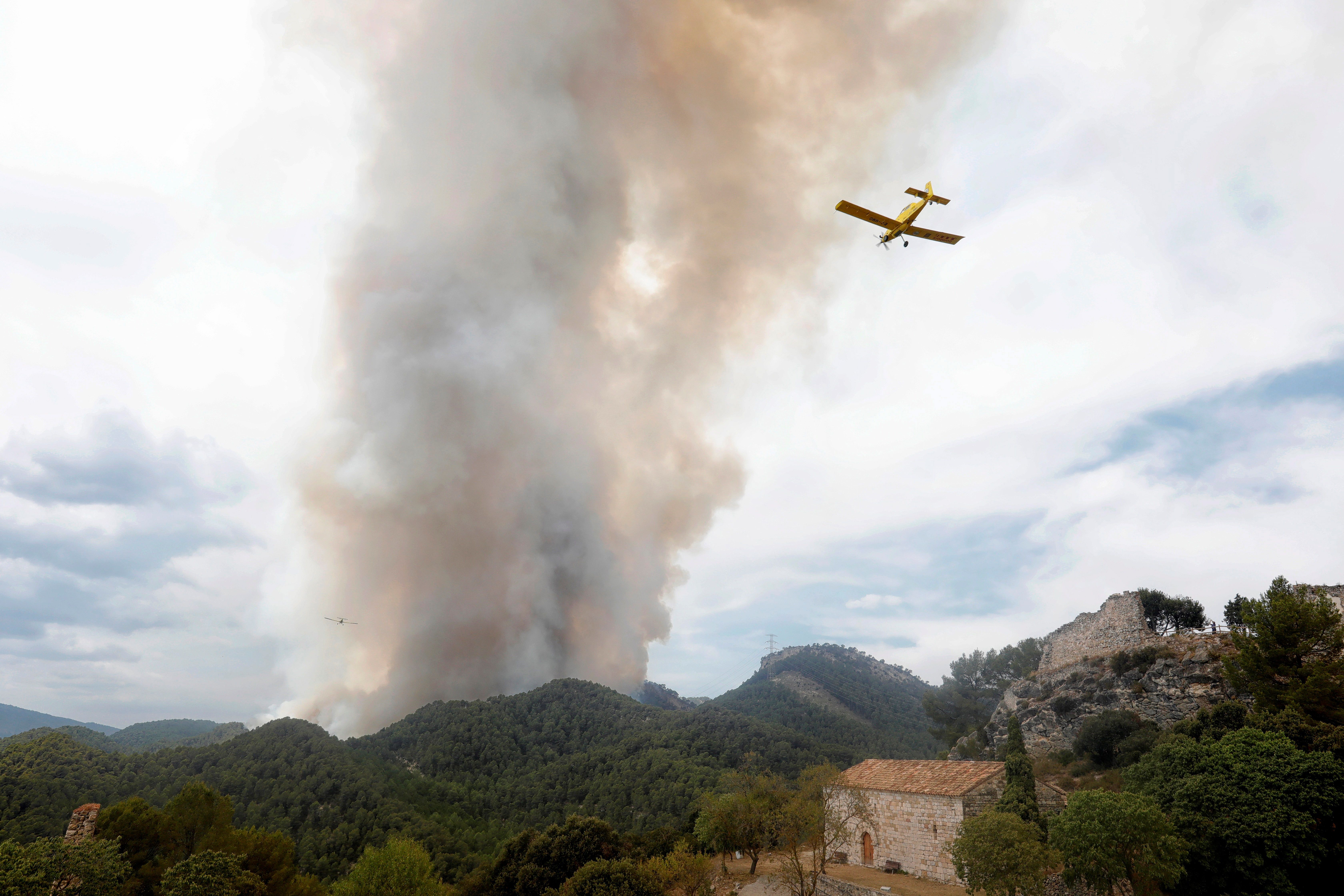 Incendio Santa Coloma de Queralt / EFE Incendio Santa Coloma de Queralt / EFE