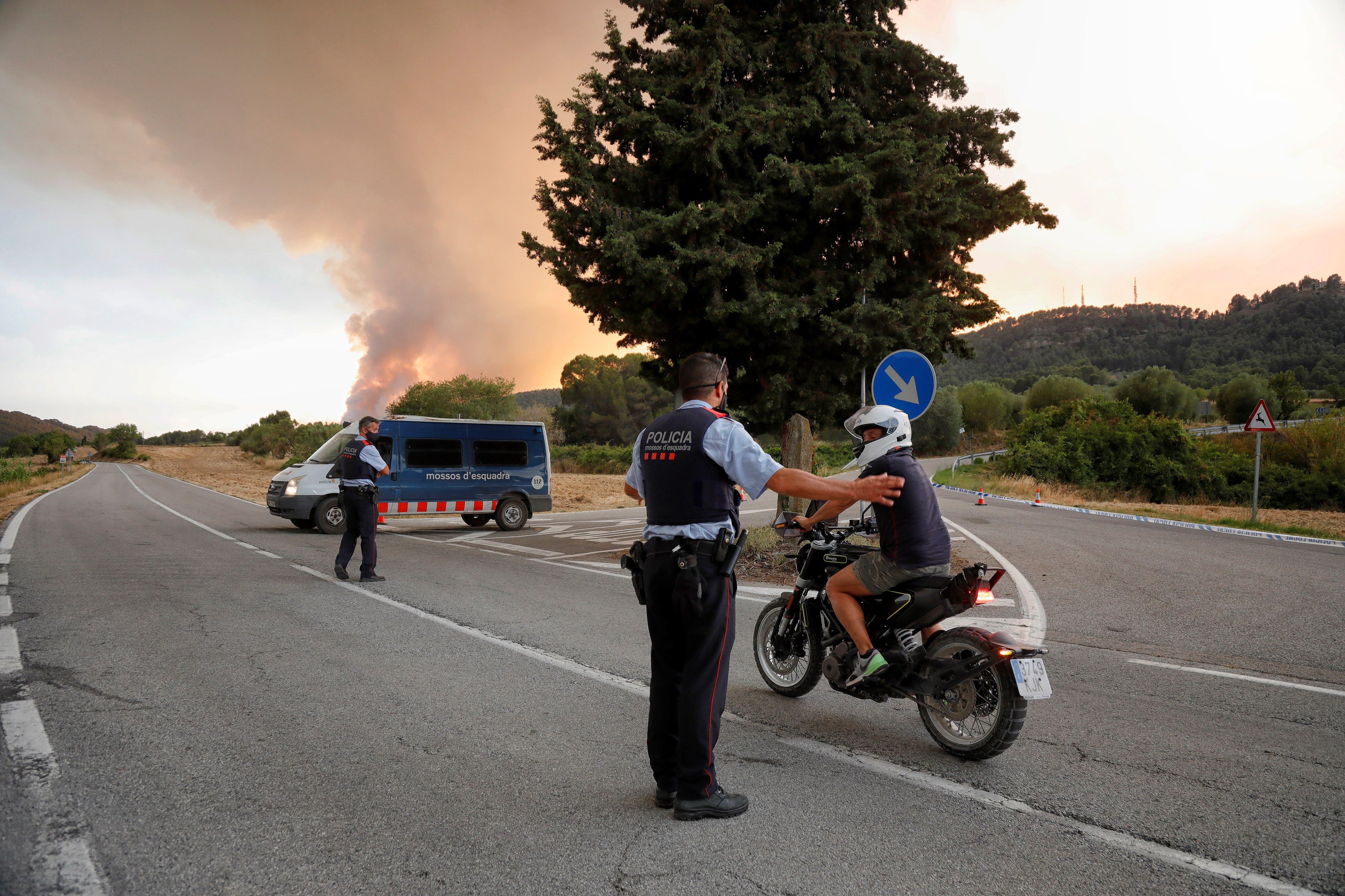 Incendi Conca de Barberà / EFE Incendi Conca de Barberà / EFE
