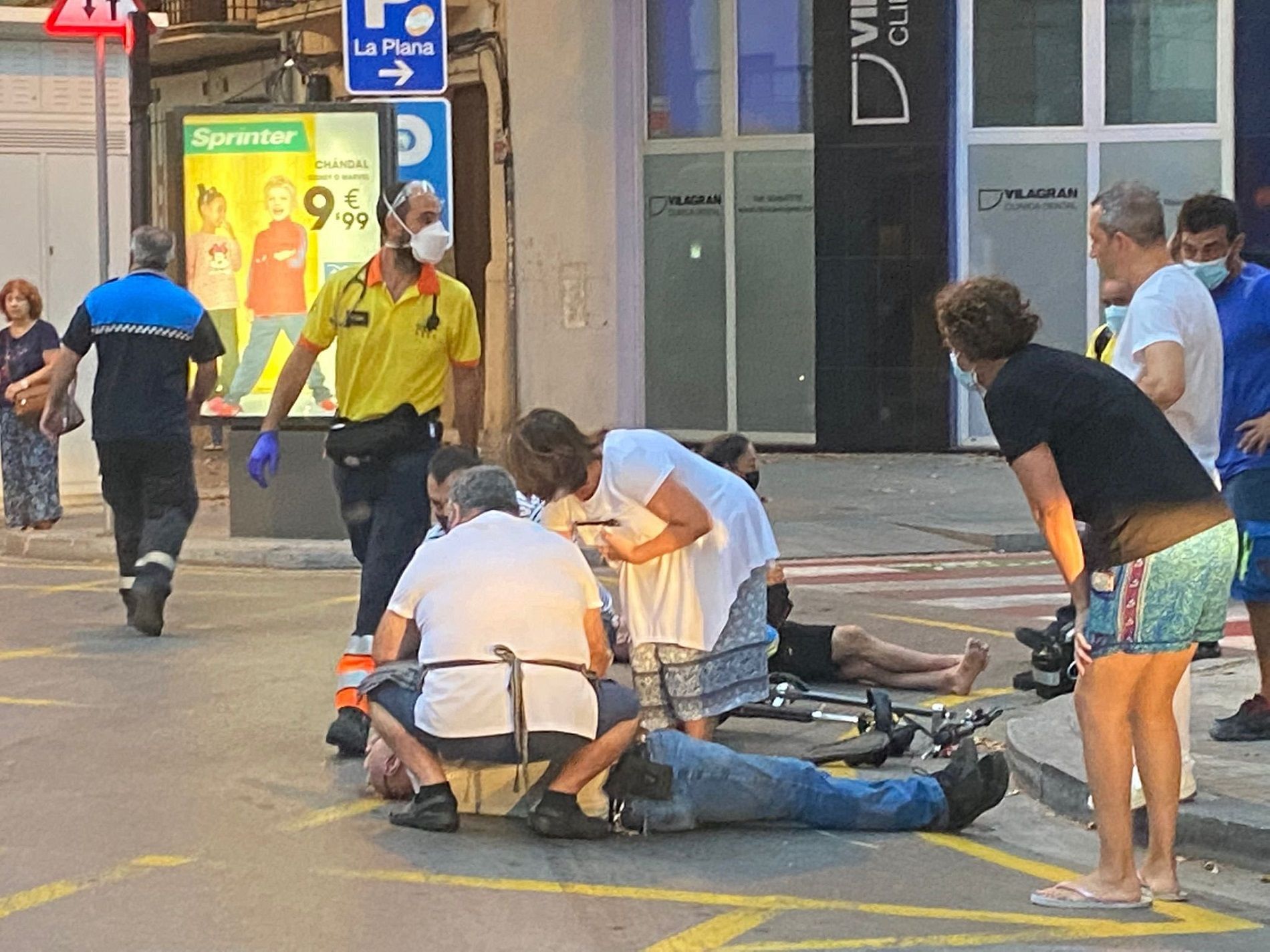 Accidente patinete eléctrico Badalona / TOT Badalona Accidente patinete eléctrico Badalona / TOT Badalona