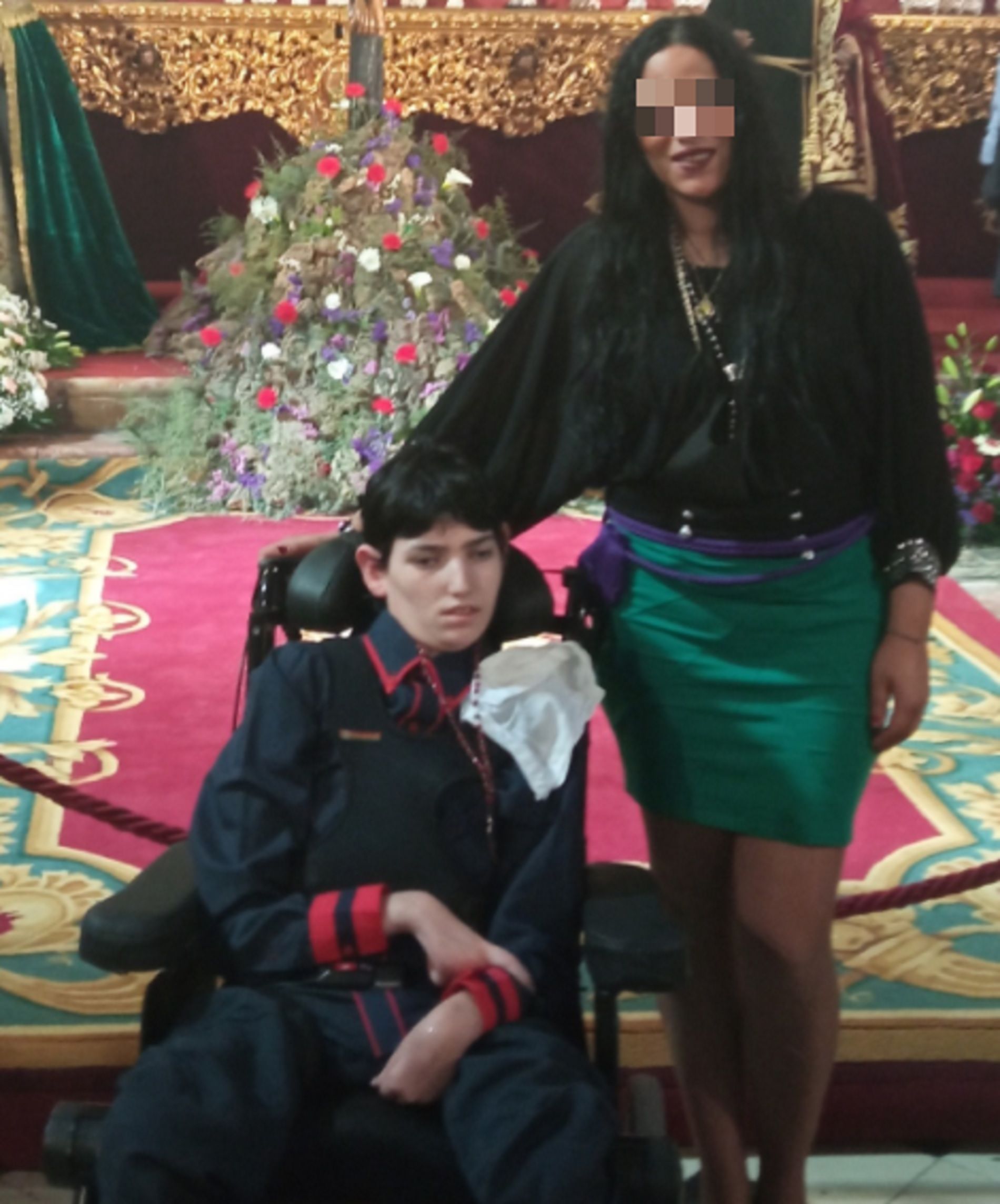Macarena Díaz y su hijo / Redes sociales Macarena Díaz y su hijo / Redes sociales