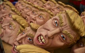 Trump máscaras / Time