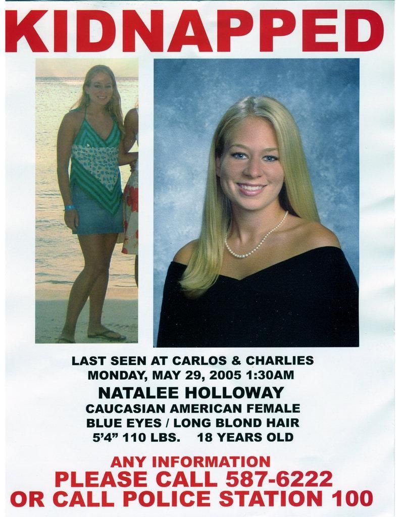 Desaparició Natalee Holloway / RRSS Desaparició Natalee Holloway / RRSS