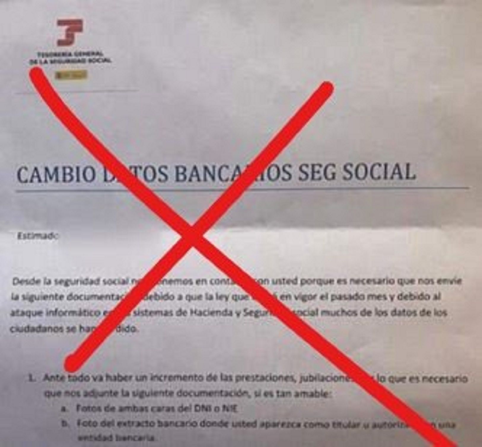 Estafa Seguridad Social Estafa Seguridad Social