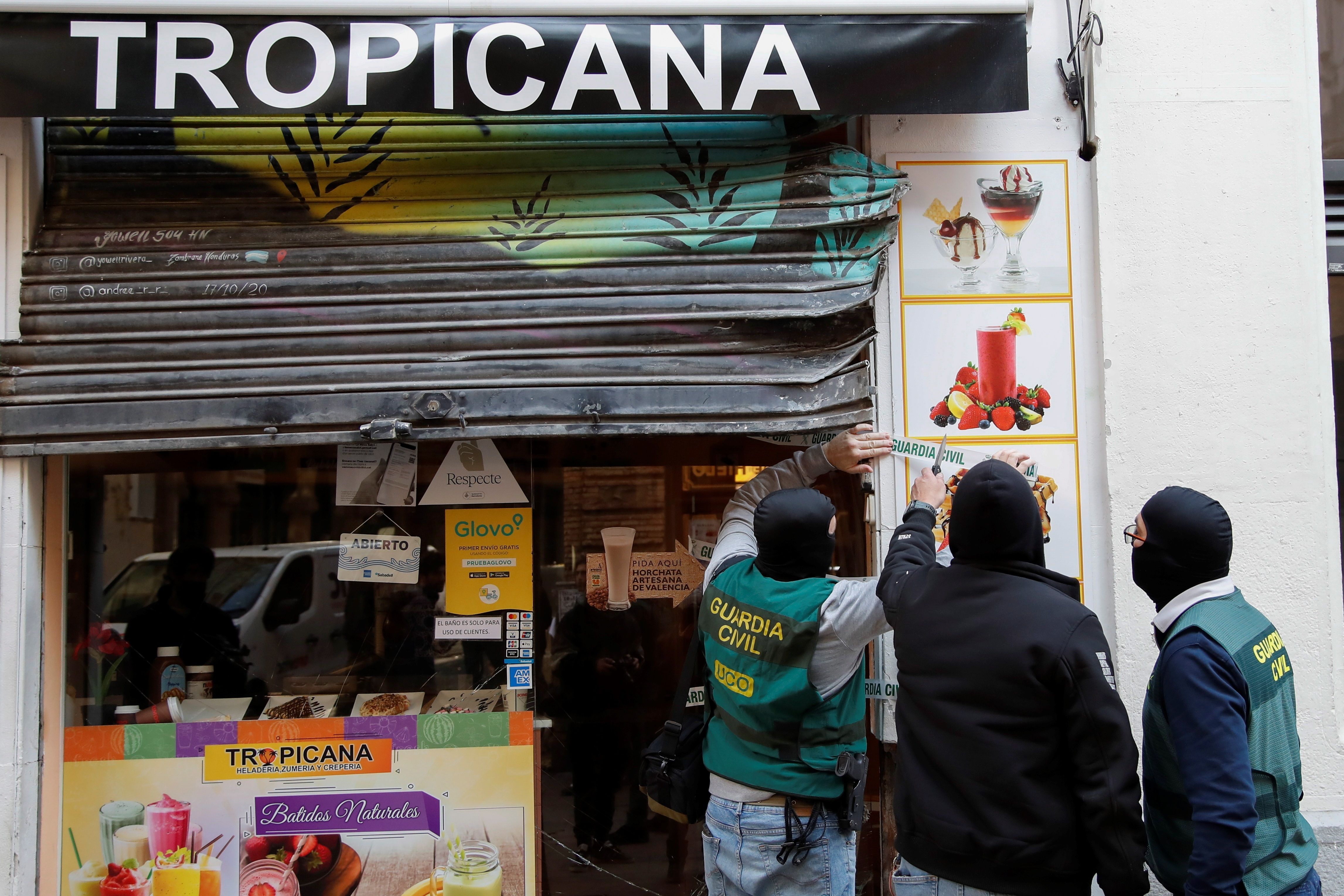 Operación Antidroga en Barcelona - EFE/Marta Pérez