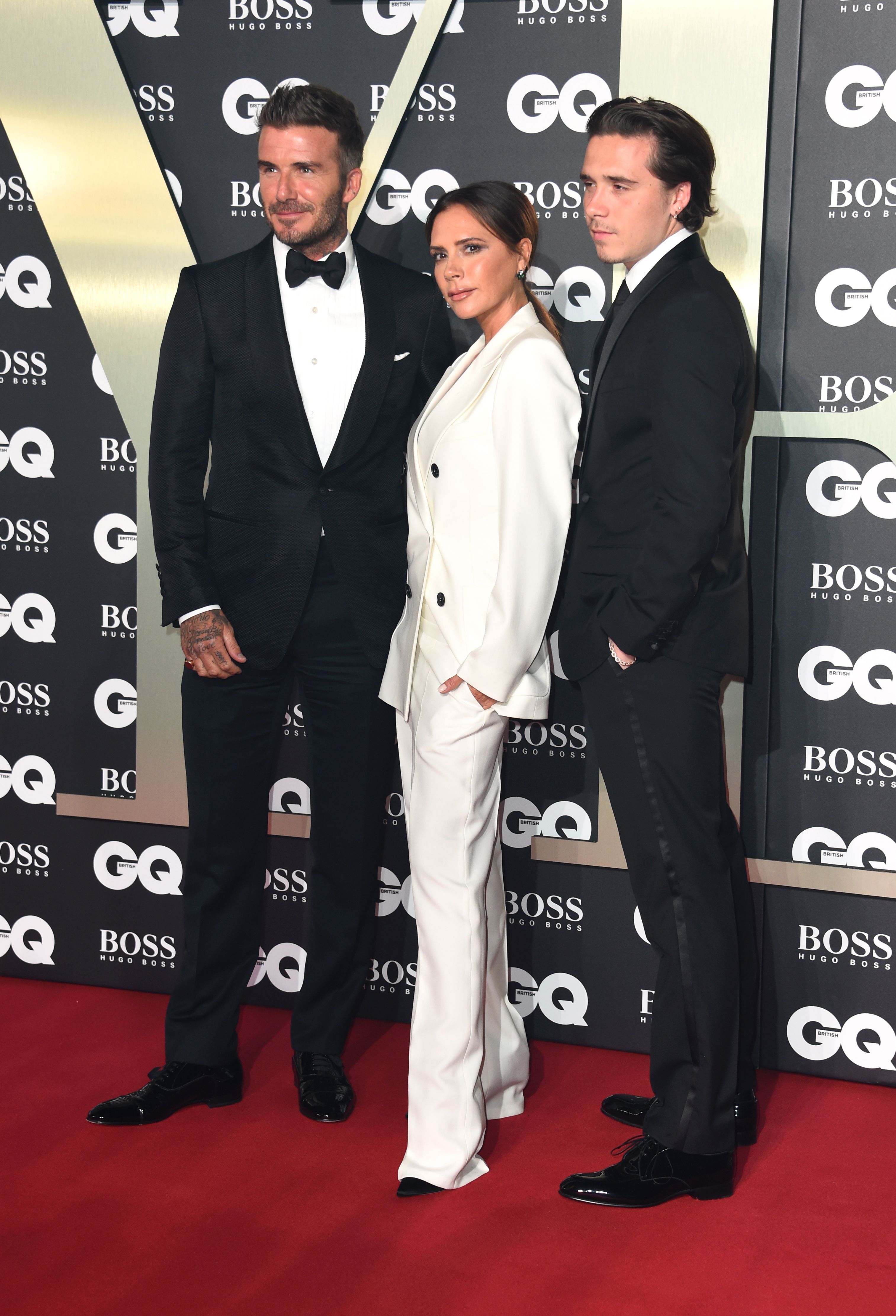 David, Victoria y Brooklyn Beckham / Europa Press David, Victoria y Brooklyn Beckham / Europa Press