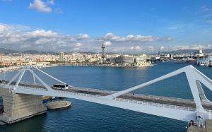 Puente Europa Barcelona / Google Maps