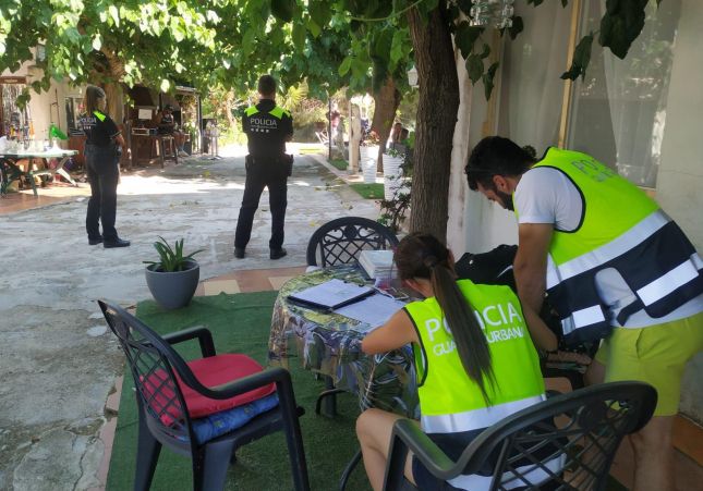 guardia urbana fiesta illegal desmantelada reos guardia urbana fiesta illegal desmantelada reos