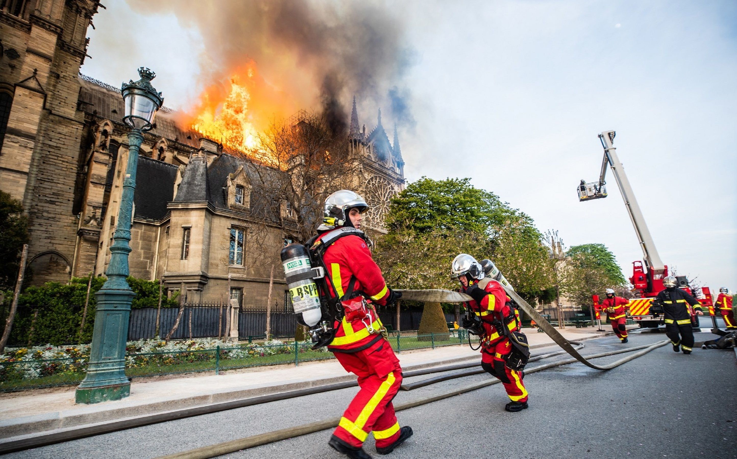 Incendi Notre Dame PAris